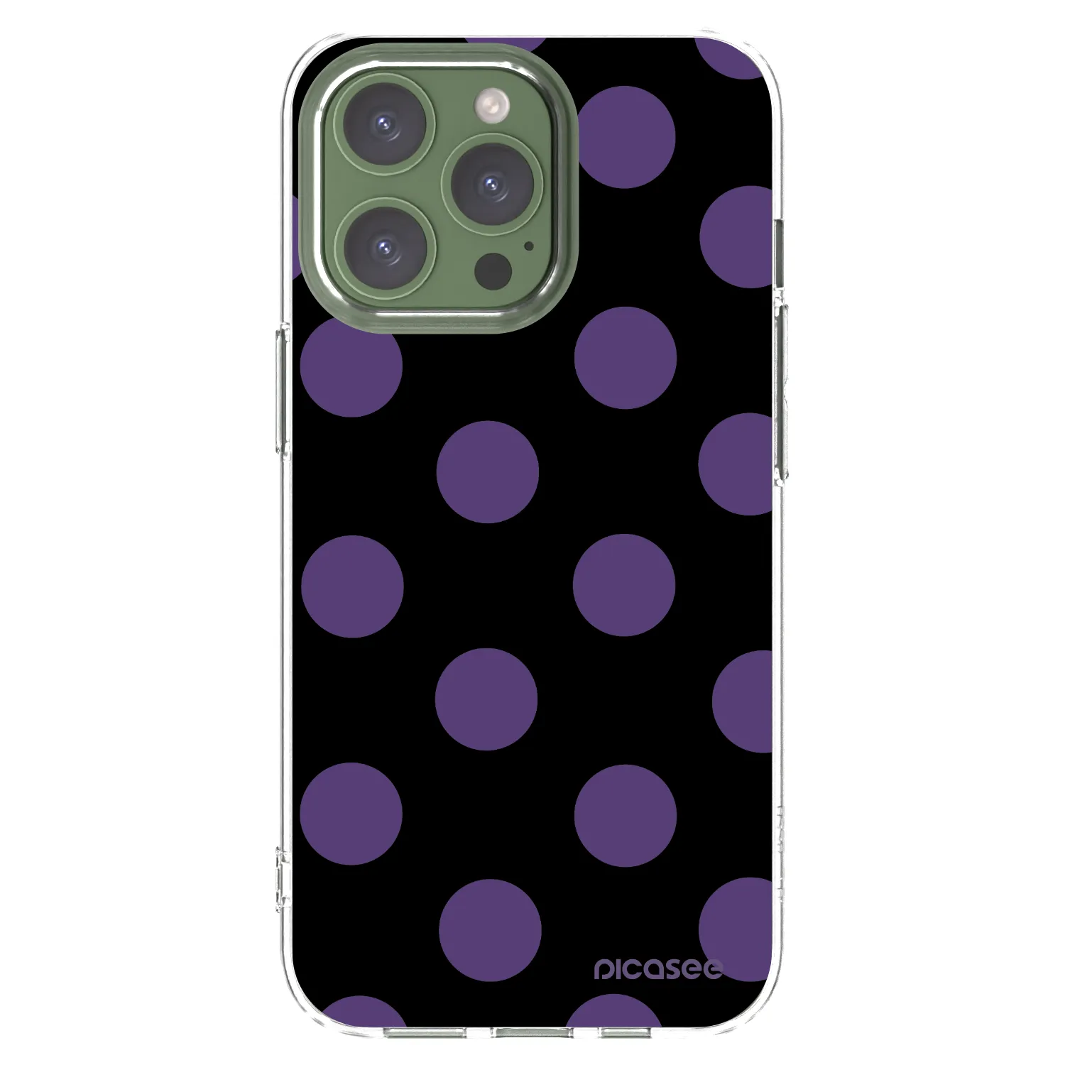 Picasee διαφανής θήκη σιλικόνης Apple iPhone 13 Pro - Big flickers