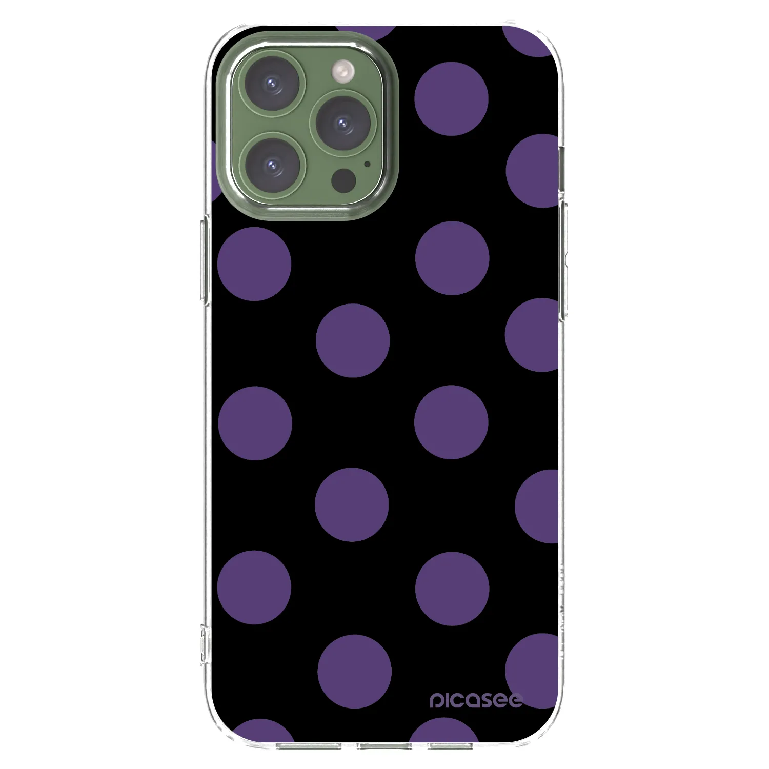 Picasee διαφανής θήκη σιλικόνης Apple iPhone 13 Pro Max - Big flickers