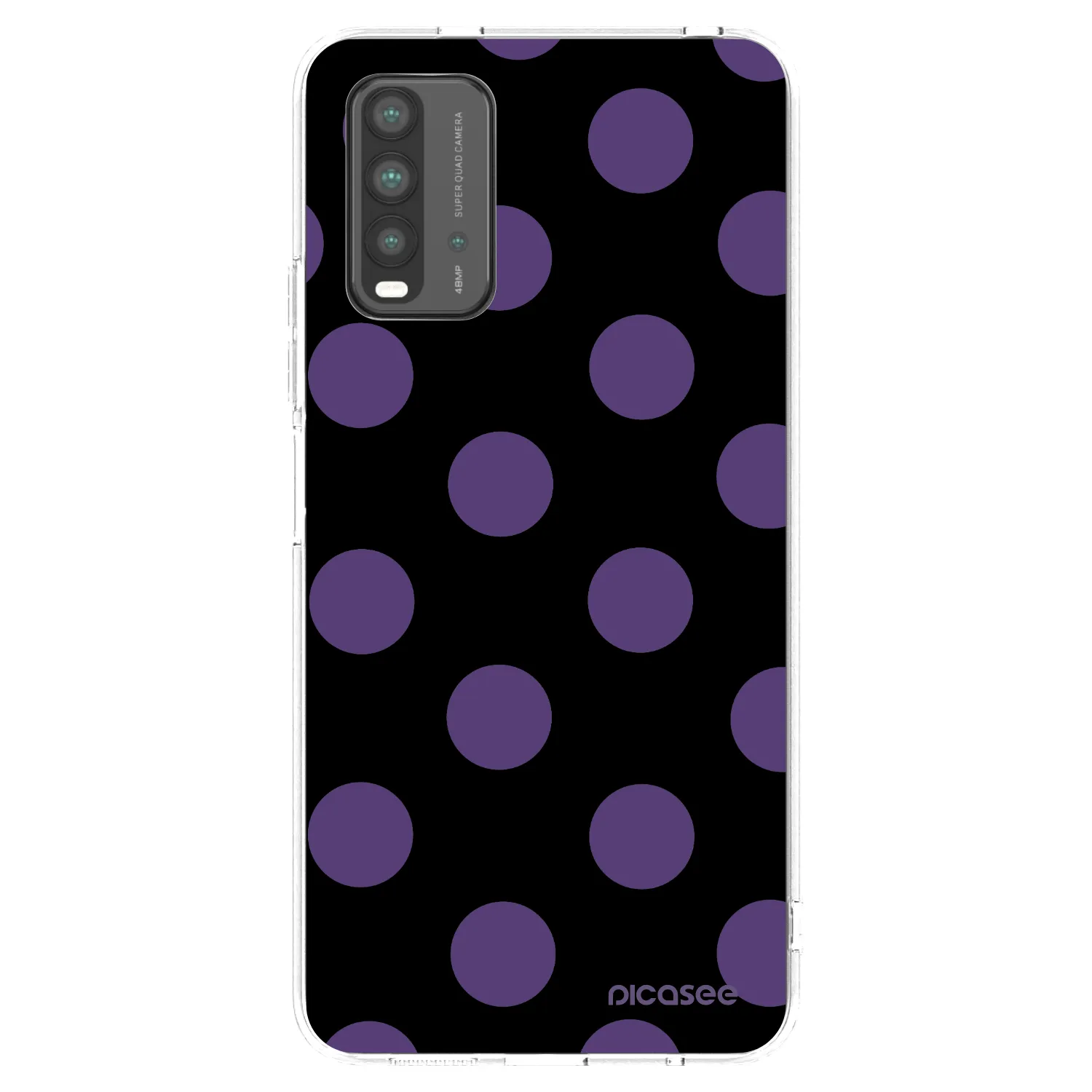 Picasee διαφανής θήκη σιλικόνης Xiaomi Redmi 9T - Big flickers