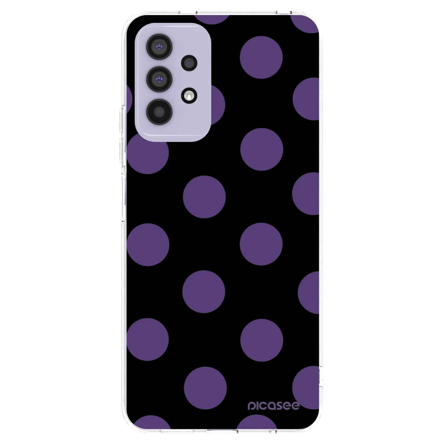 Picasee διαφανής θήκη σιλικόνης Samsung Galaxy A32 4G SM-A325F - Big flickers