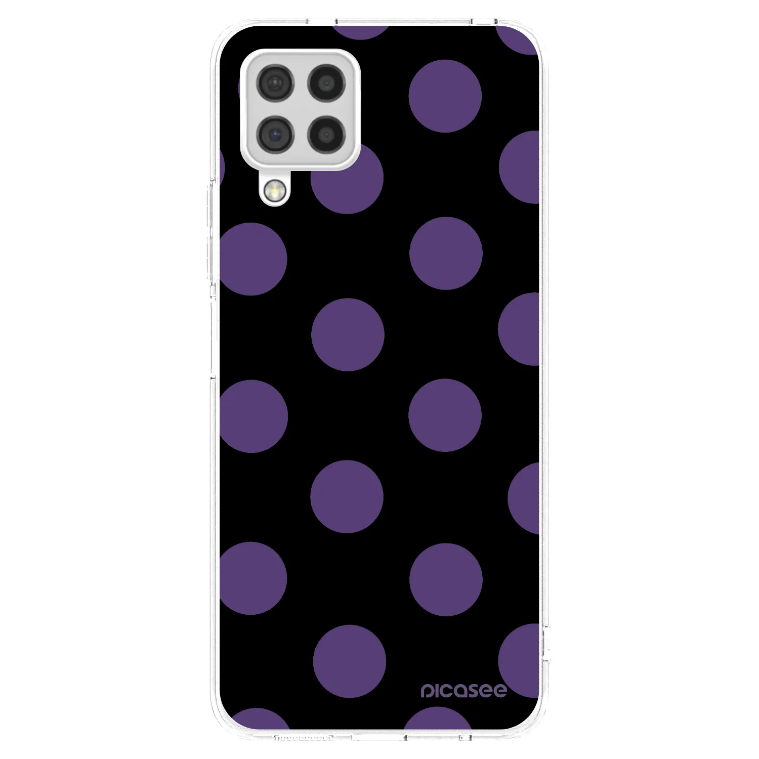 Picasee διαφανής θήκη σιλικόνης Samsung Galaxy A22 A225F 4G - Big flickers