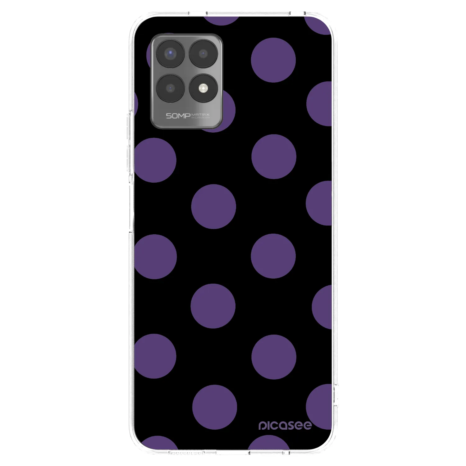Picasee διαφανής θήκη σιλικόνης Realme 8i - Big flickers