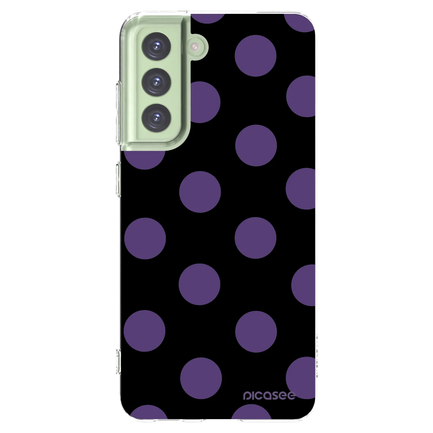 Picasee διαφανής θήκη σιλικόνης Samsung Galaxy S21 FE 5G - Big flickers