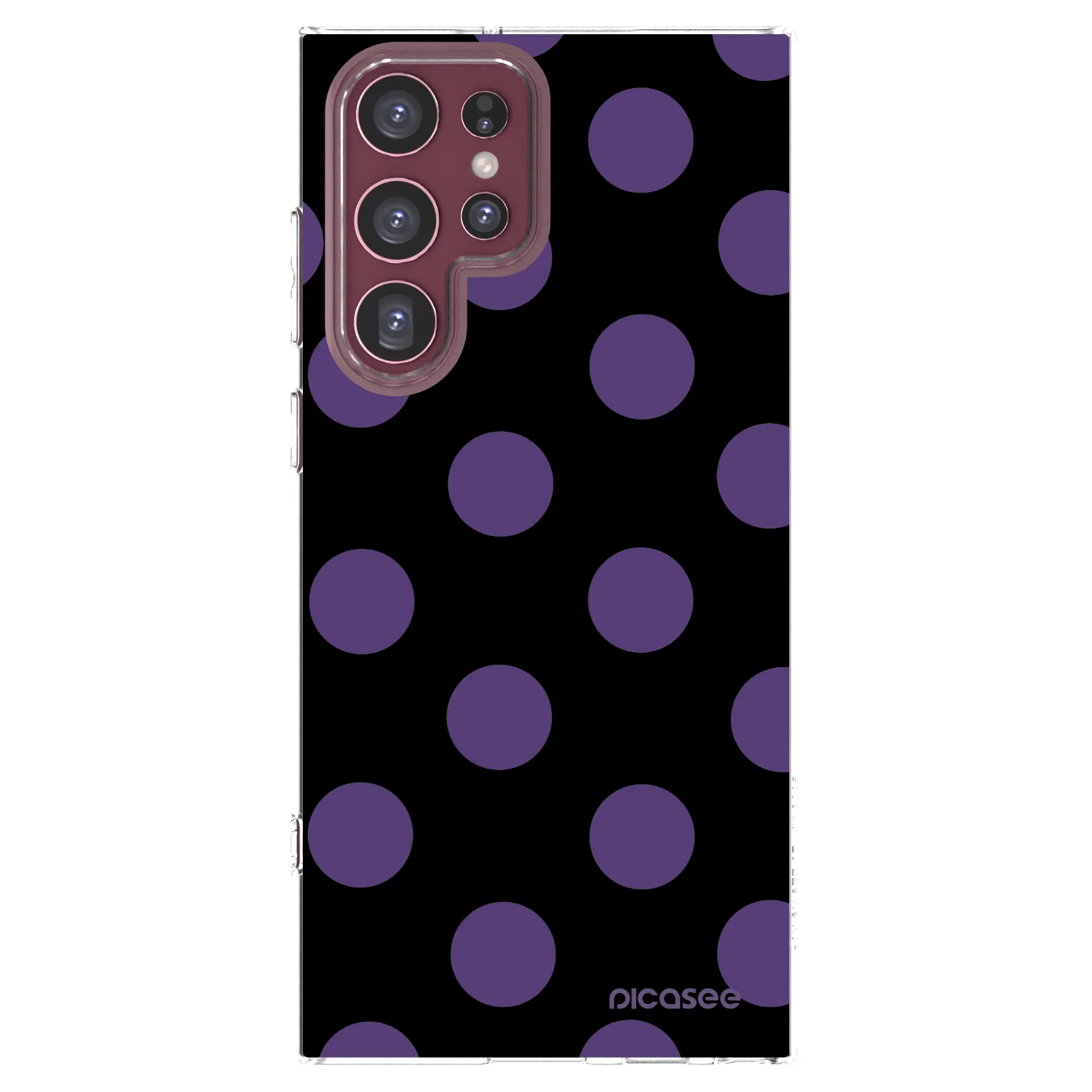 Picasee διαφανής θήκη σιλικόνης Samsung Galaxy S22 Ultra 5G - Big flickers