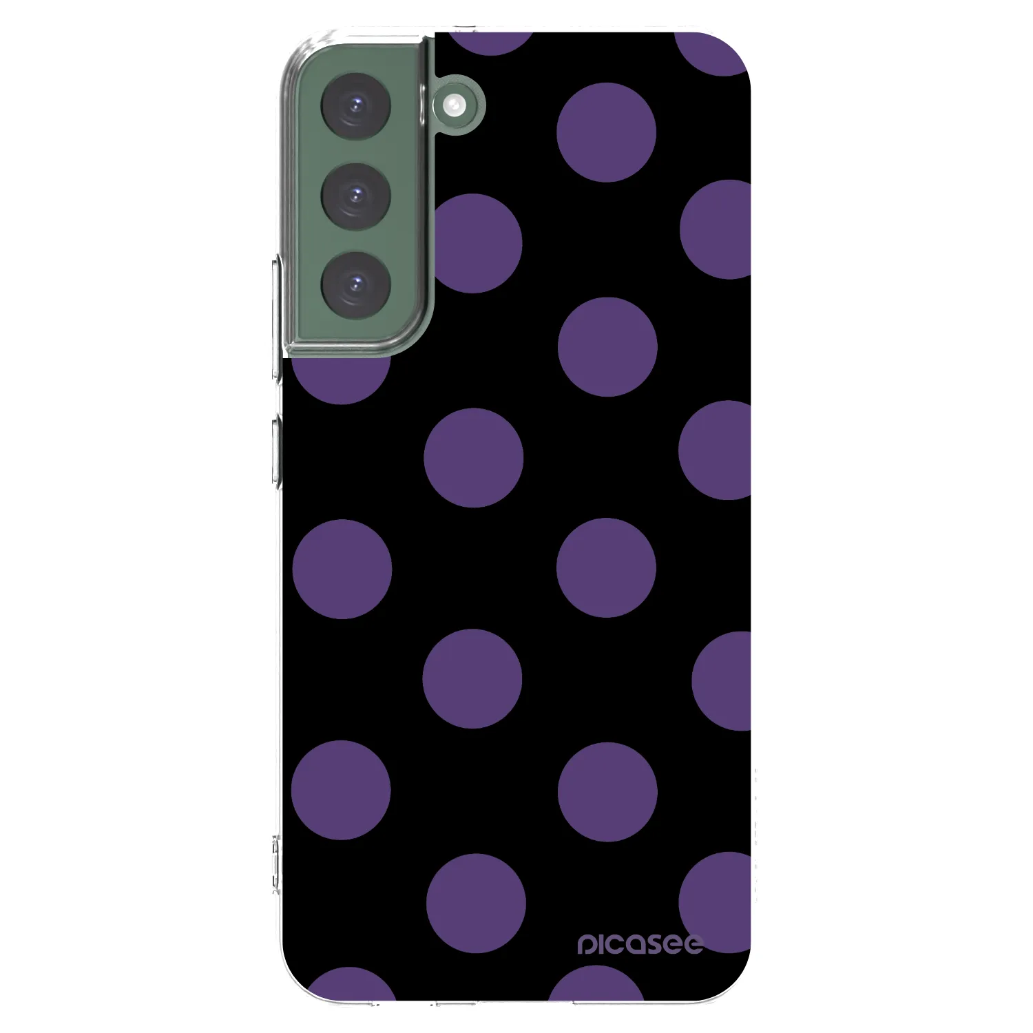 Picasee διαφανής θήκη σιλικόνης Samsung Galaxy S22+ 5G - Big flickers