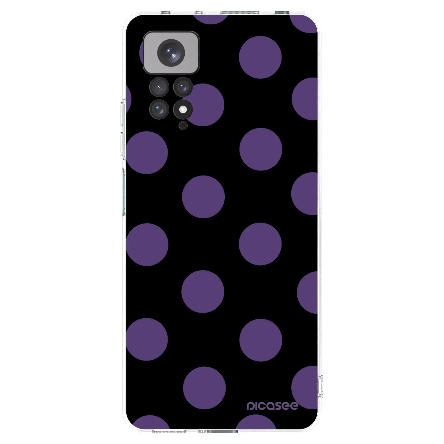 Picasee διαφανής θήκη σιλικόνης Xiaomi Redmi Note 11S 4G - Big flickers