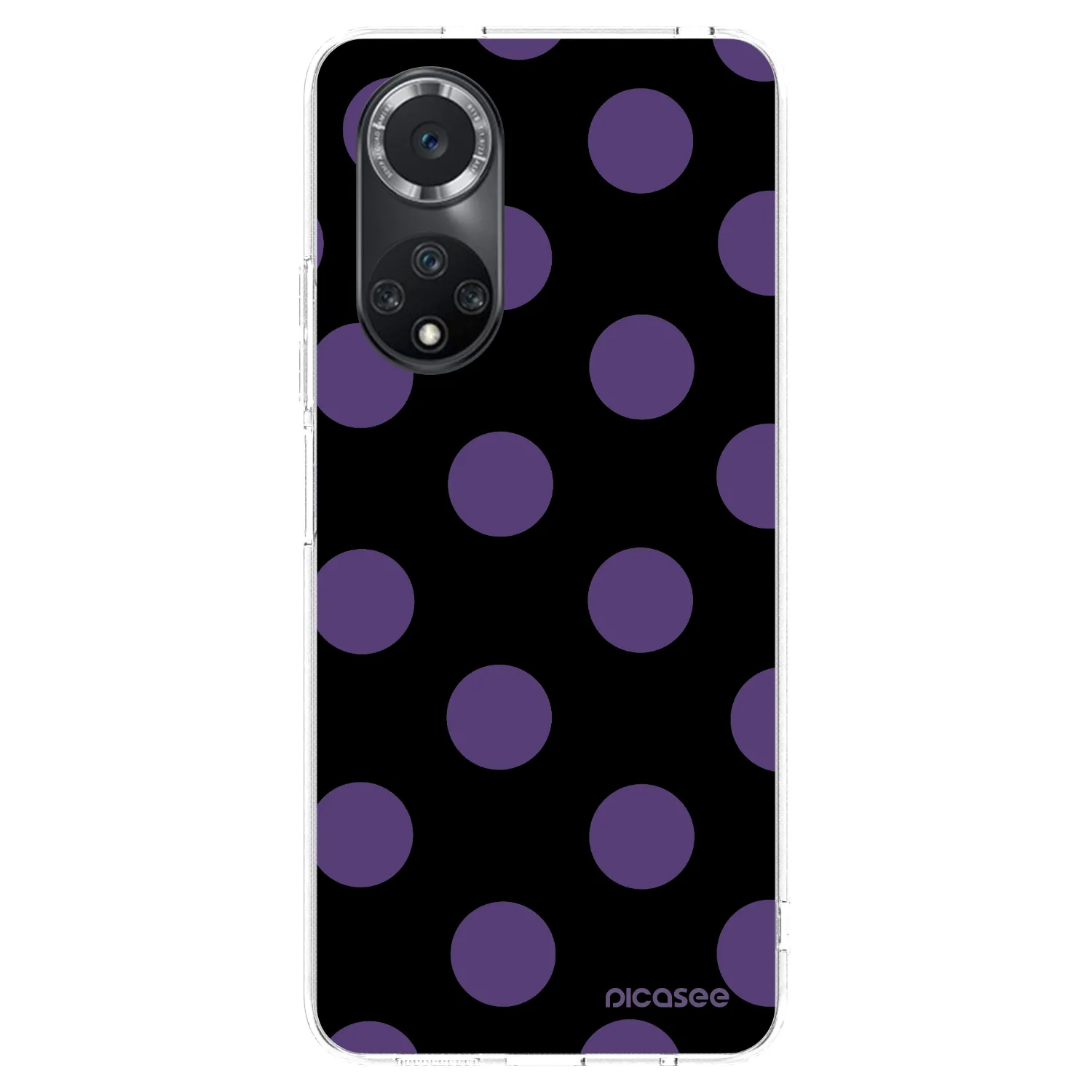 Picasee διαφανής θήκη σιλικόνης Huawei Nova 9 SE - Big flickers