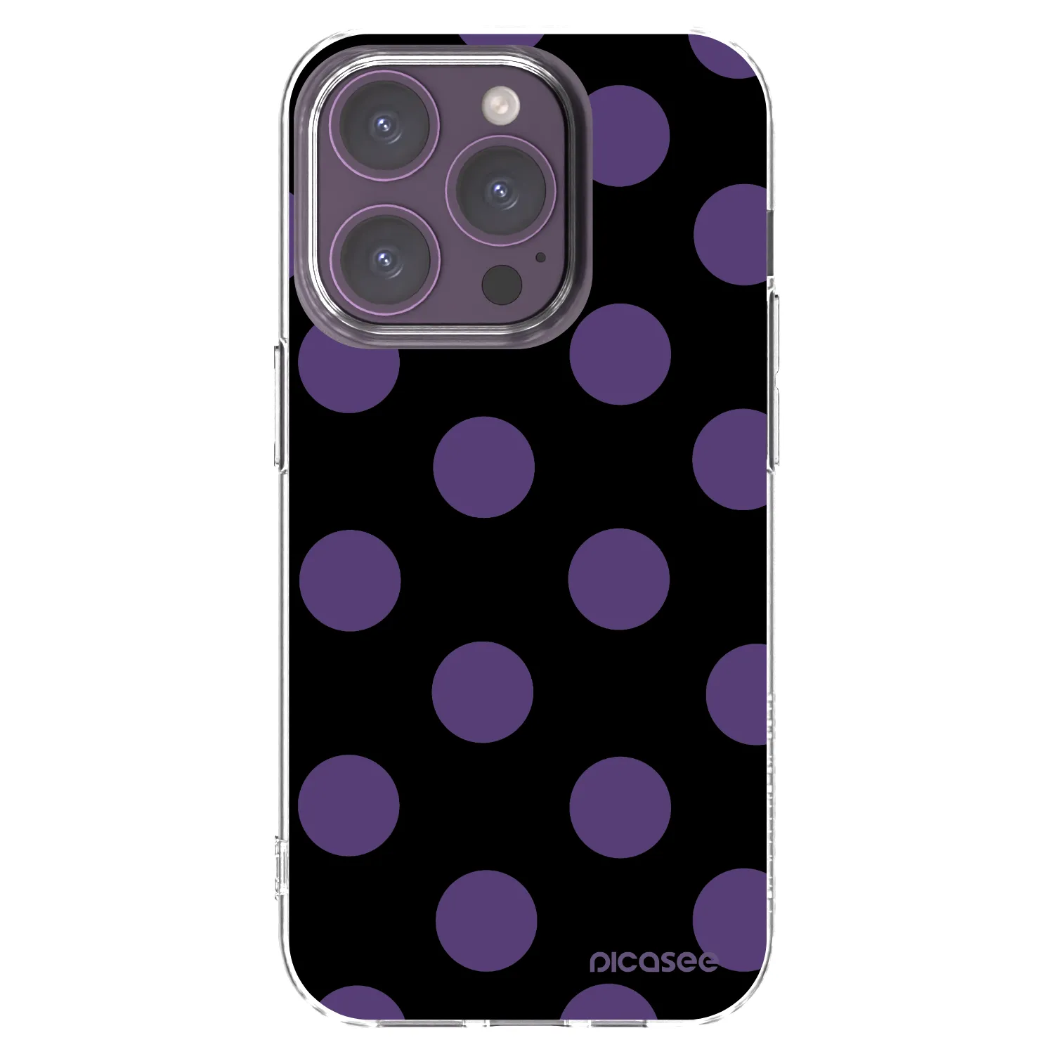 Picasee διαφανής θήκη σιλικόνης Apple iPhone 14 Pro - Big flickers