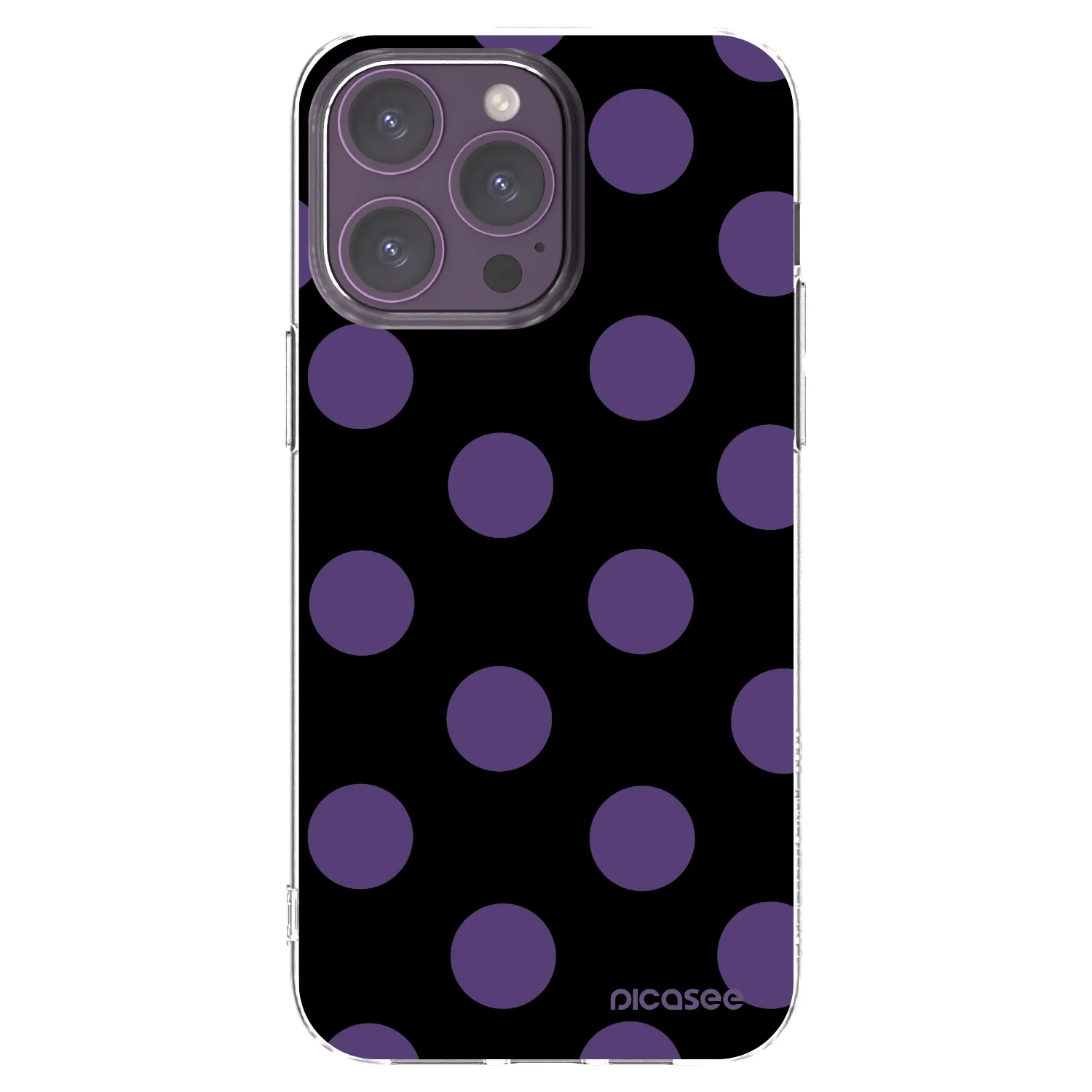 Picasee διαφανής θήκη σιλικόνης Apple iPhone 14 Pro Max - Big flickers