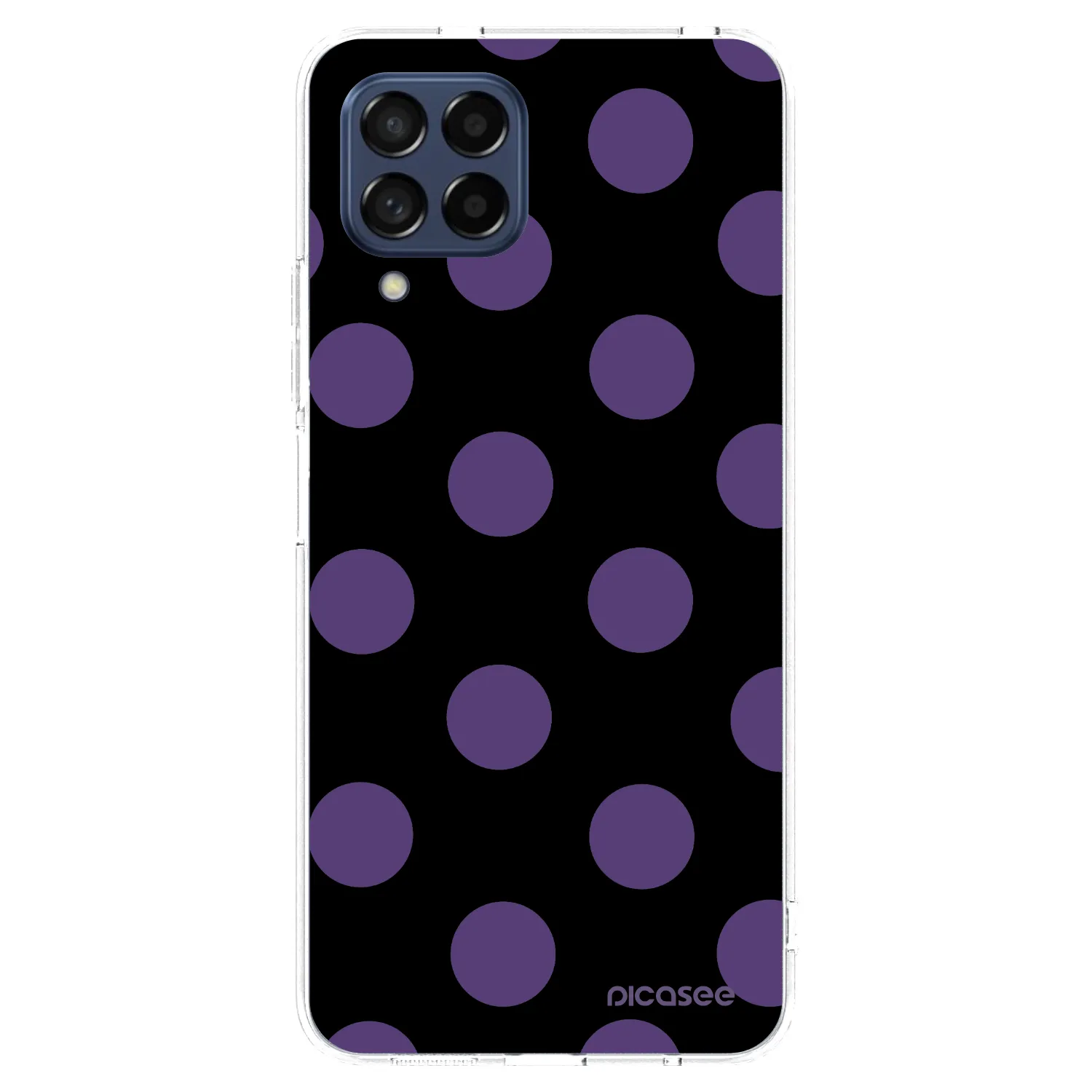 Picasee διαφανής θήκη σιλικόνης Samsung Galaxy M53 5G - Big flickers