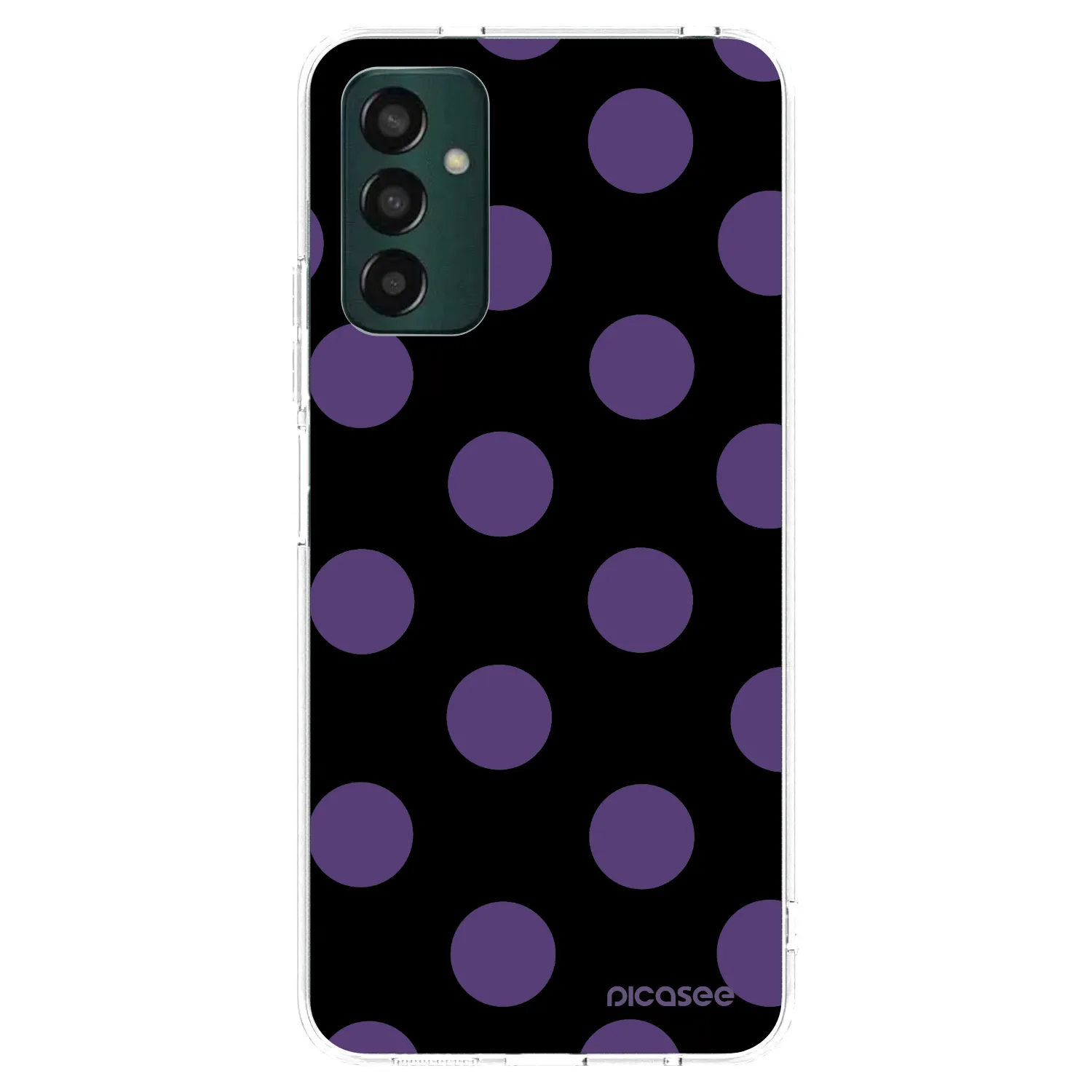 Picasee διαφανής θήκη σιλικόνης Samsung Galaxy M13 M135F - Big flickers