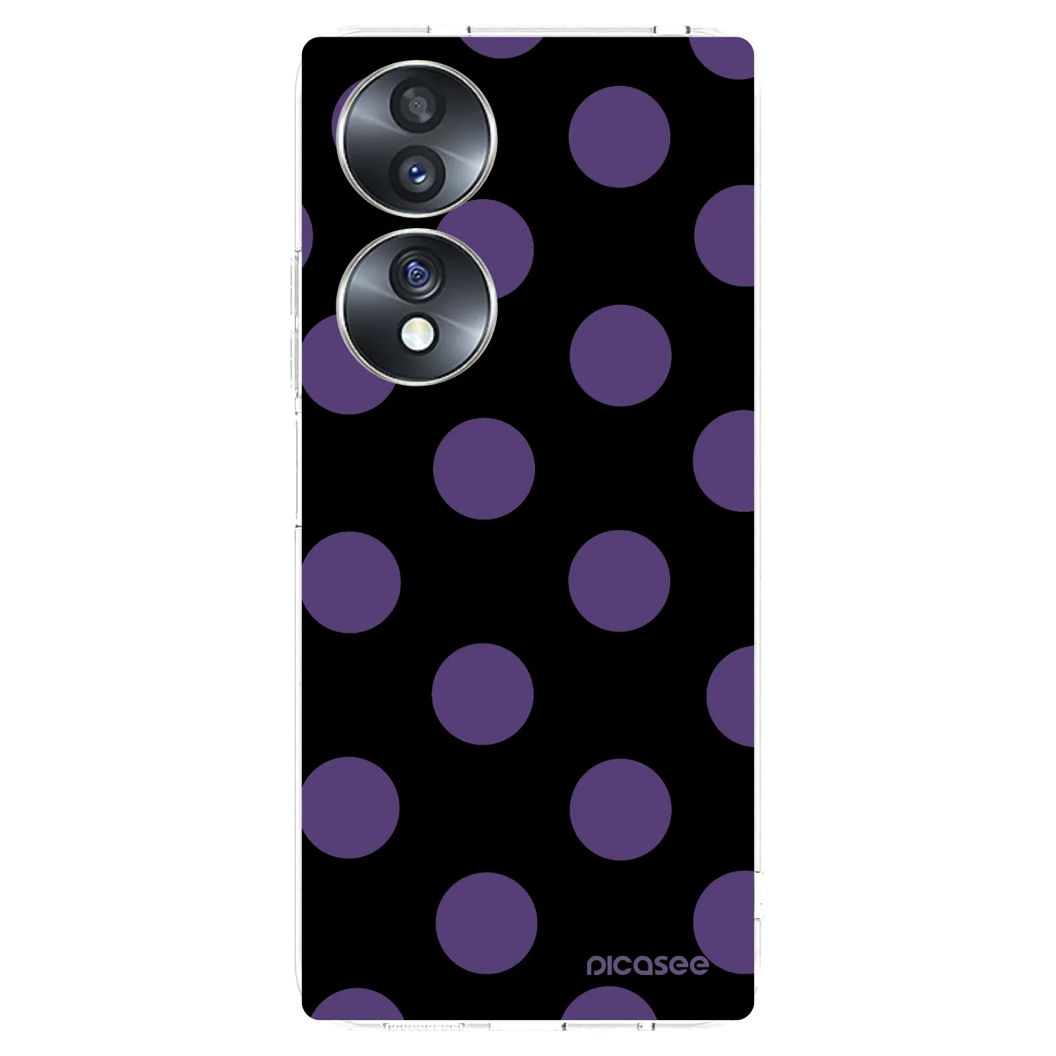 Picasee διαφανής θήκη σιλικόνης Honor 70 - Big flickers
