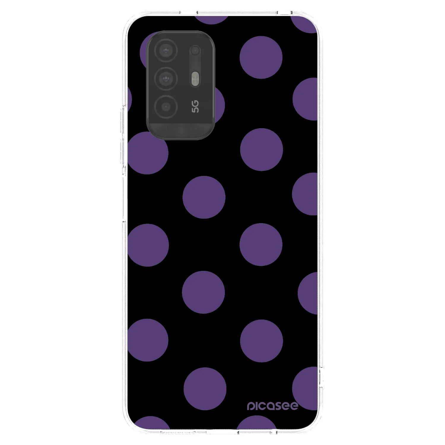 Picasee διαφανής θήκη σιλικόνης OPPO A94 5G - Big flickers