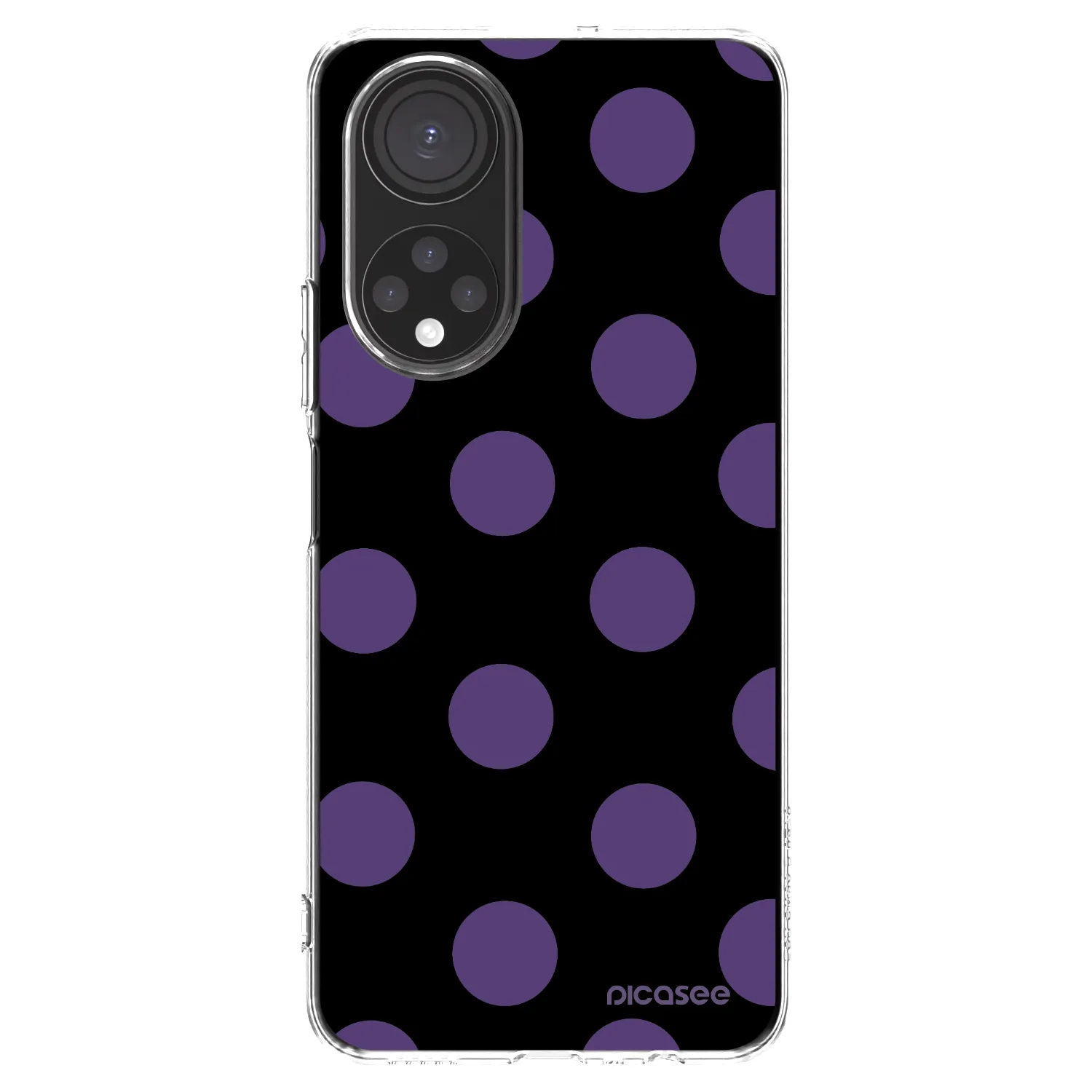 Picasee διαφανής θήκη σιλικόνης Honor X7 - Big flickers