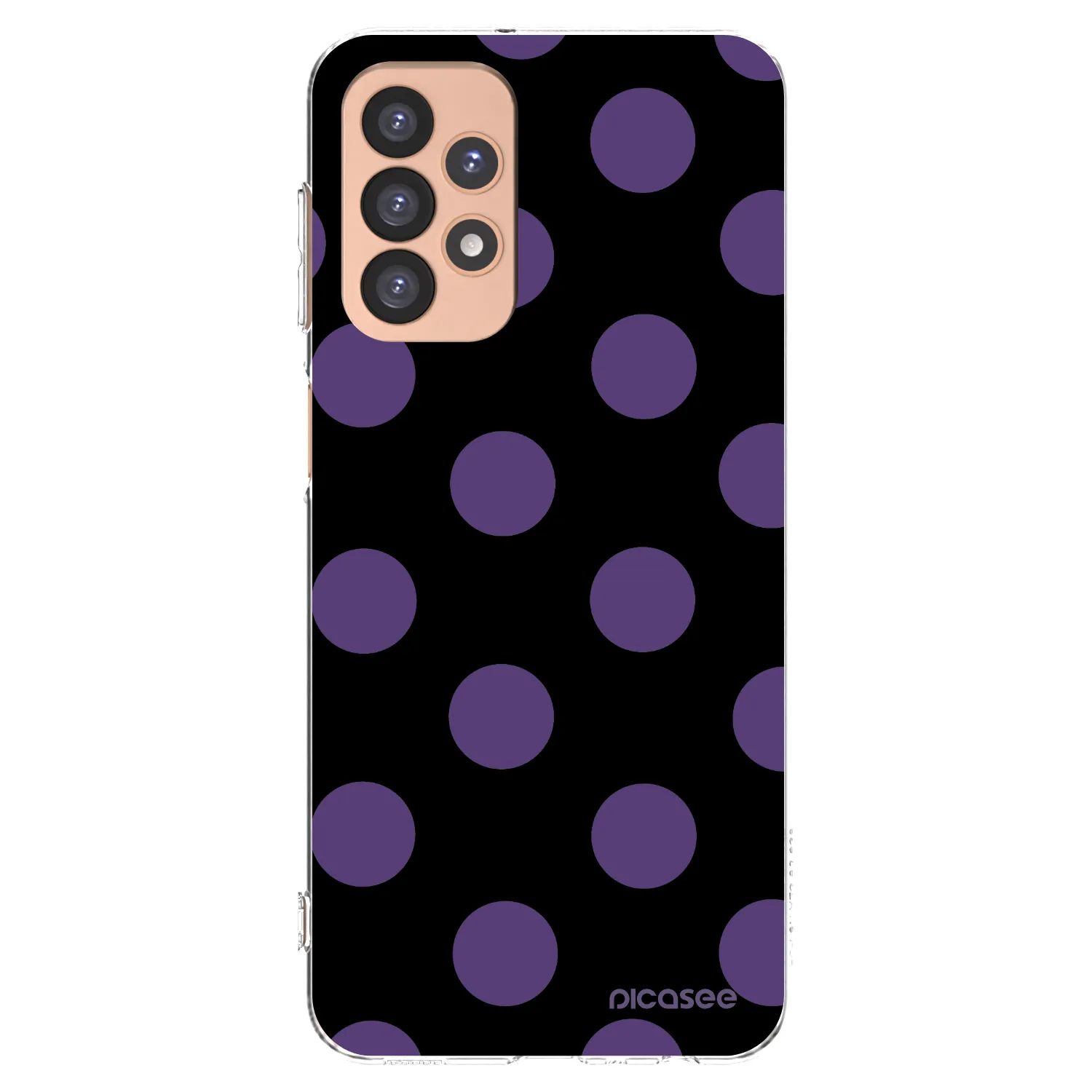 Picasee διαφανής θήκη σιλικόνης Samsung Galaxy A23 A236B 5G - Big flickers