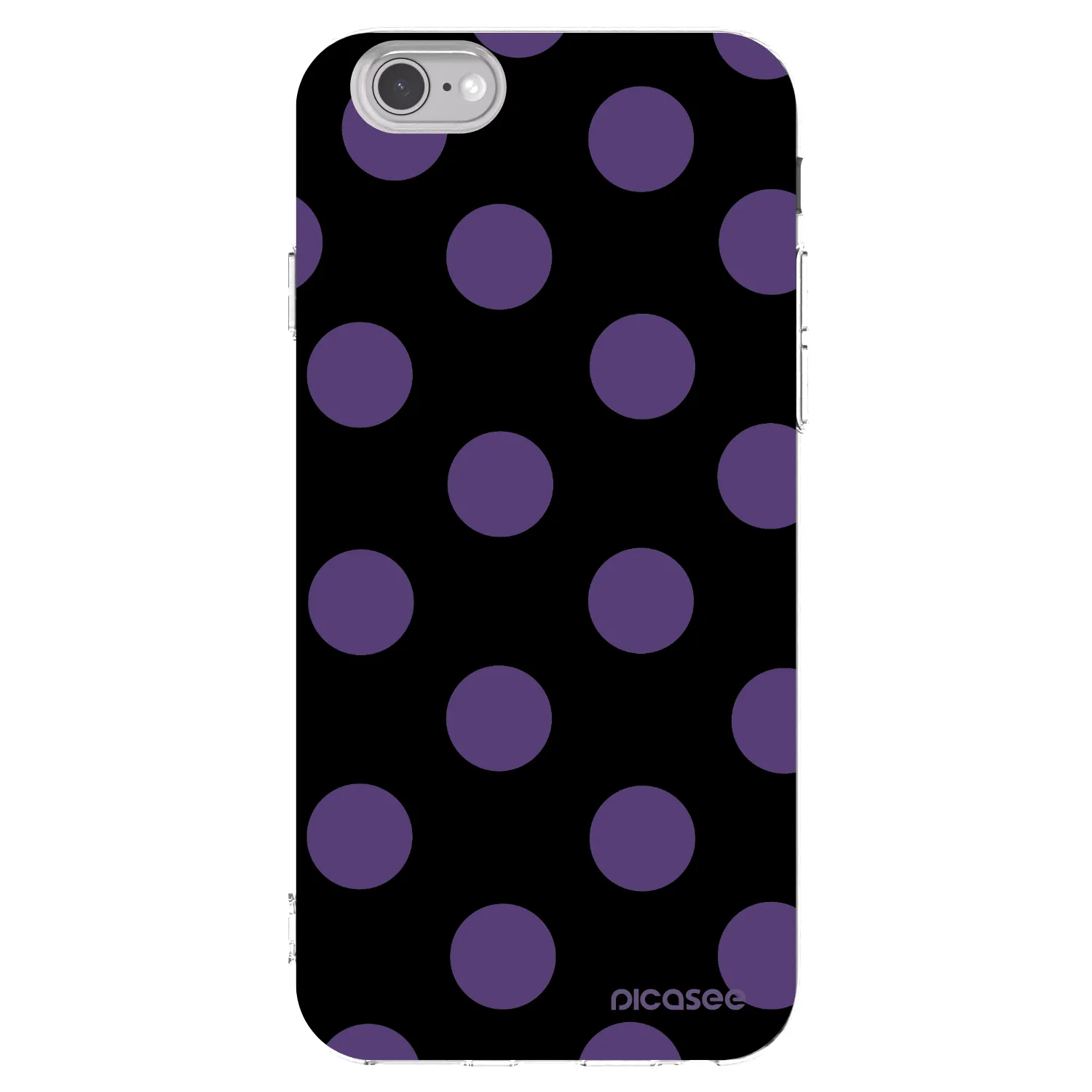 Picasee διαφανής θήκη σιλικόνης Apple iPhone 6/6S - Big flickers