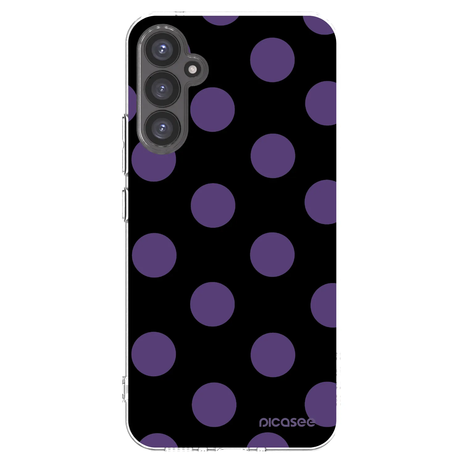 Picasee διαφανής θήκη σιλικόνης Samsung Galaxy A34 5G A346B - Big flickers