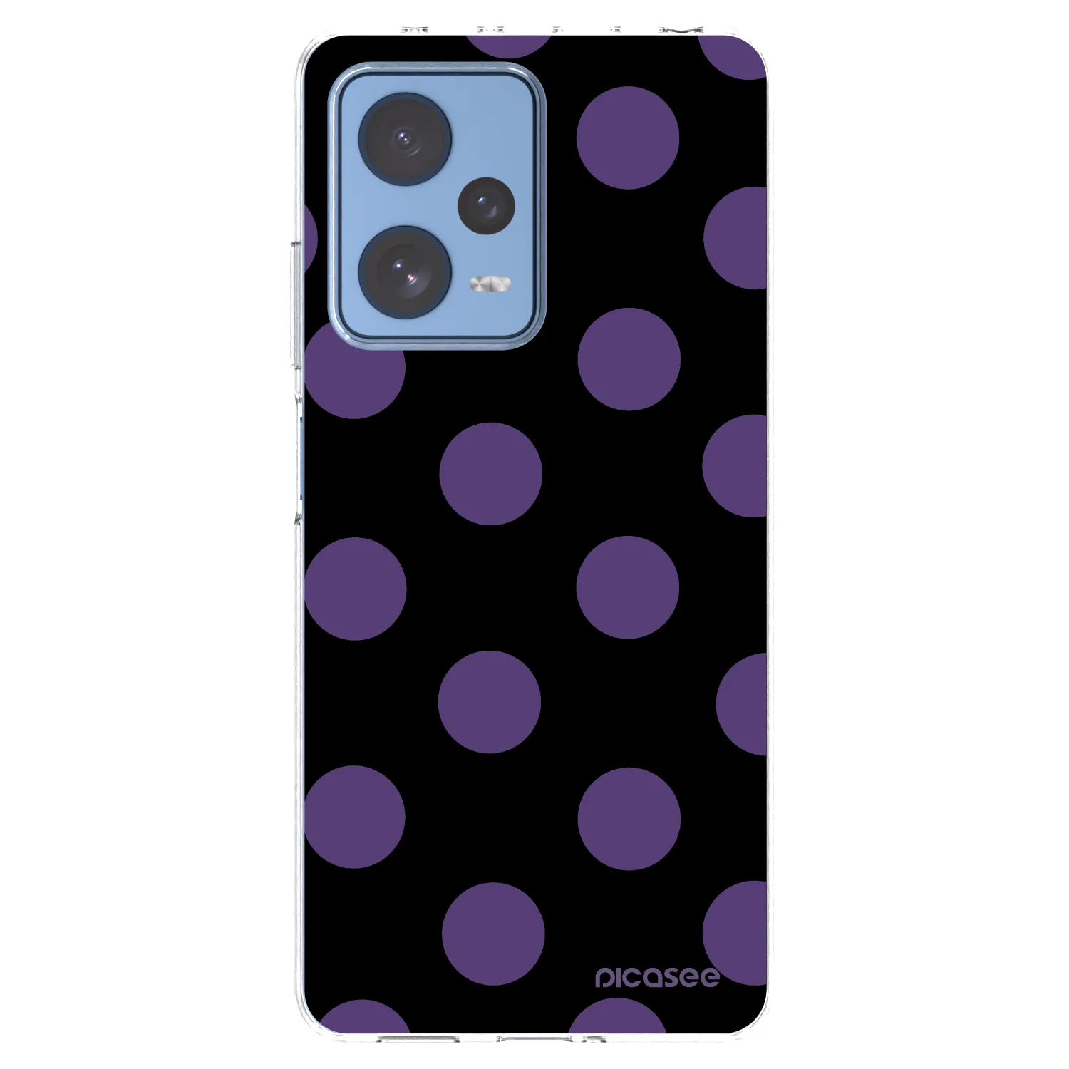 Picasee διαφανής θήκη σιλικόνης Xiaomi Redmi Note 12 Pro 5G - Big flickers