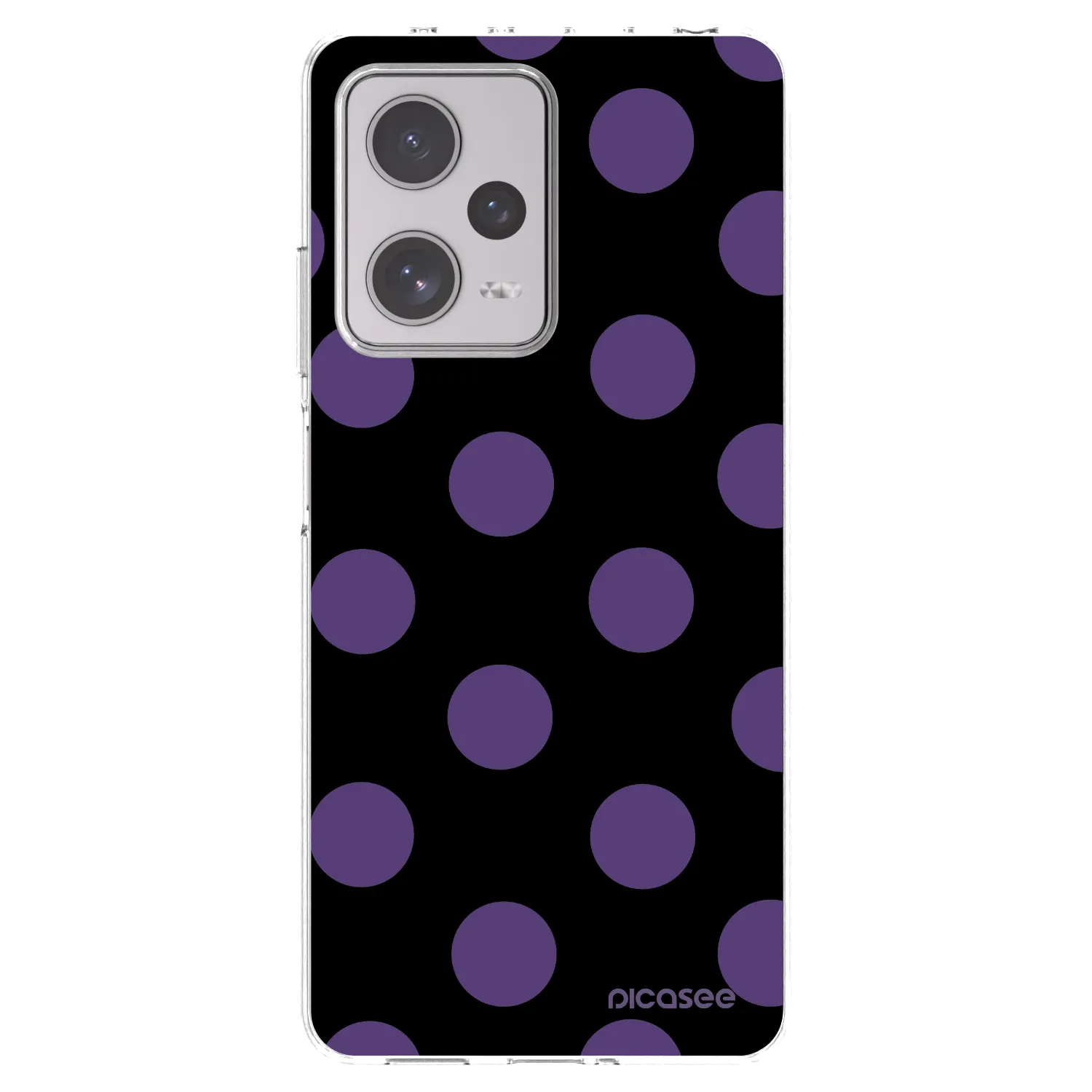 Picasee διαφανής θήκη σιλικόνης Xiaomi Redmi Note 12 Pro+ 5G - Big flickers