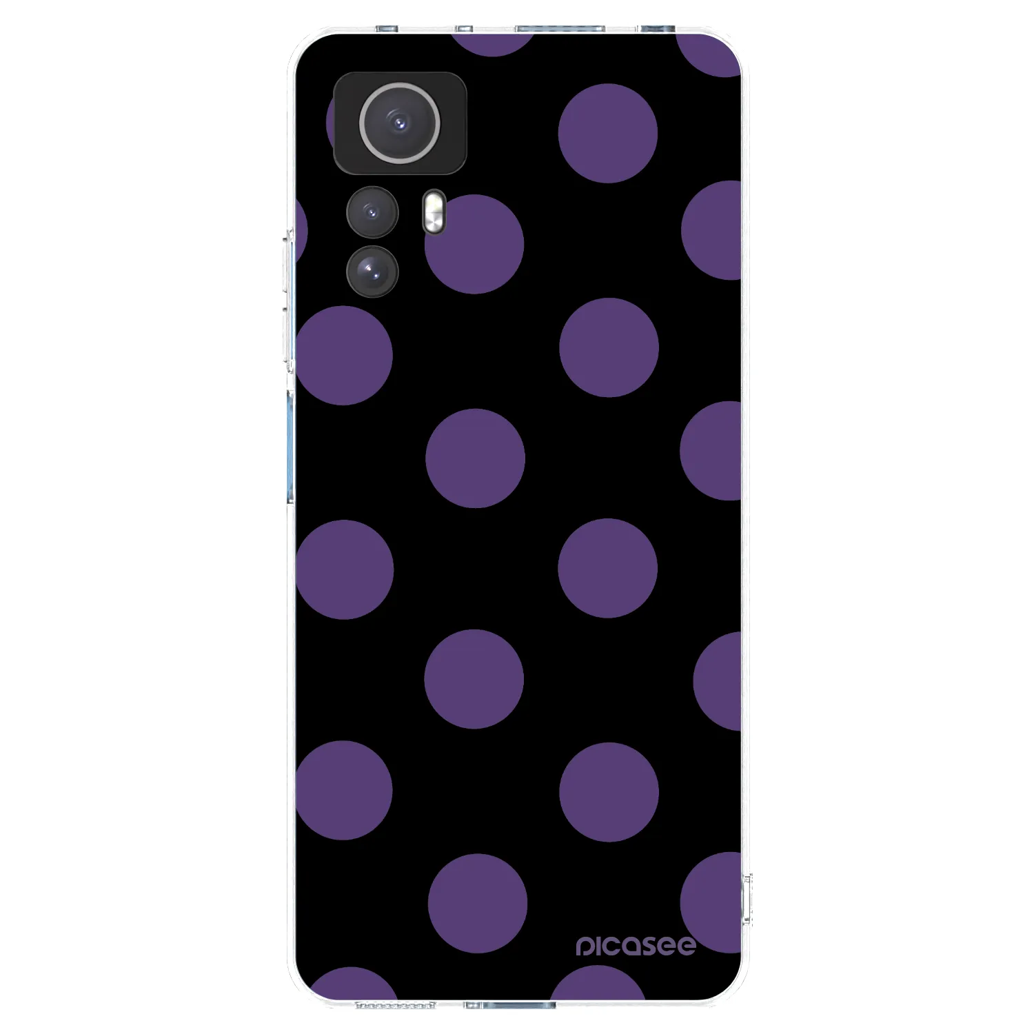 Picasee διαφανής θήκη σιλικόνης Xiaomi Redmi Note 12S - Big flickers