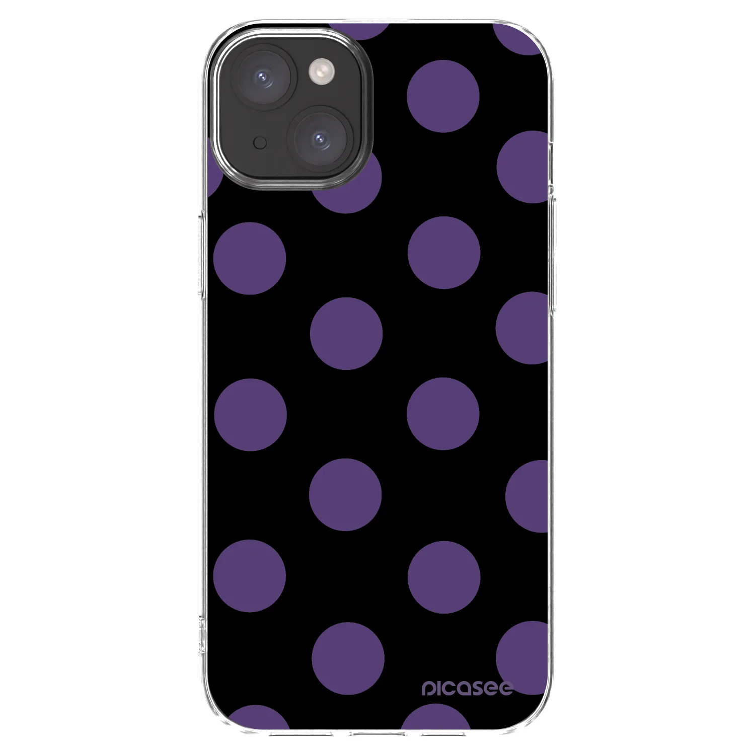 Picasee διαφανής θήκη σιλικόνης Apple iPhone 15 Plus - Big flickers