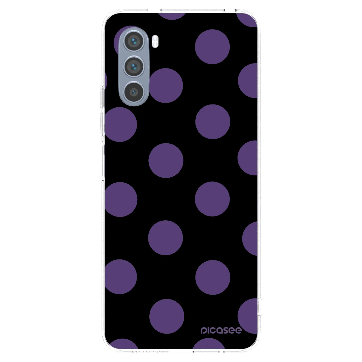 Picasee διαφανής θήκη σιλικόνης Motorola Moto G62 - Big flickers