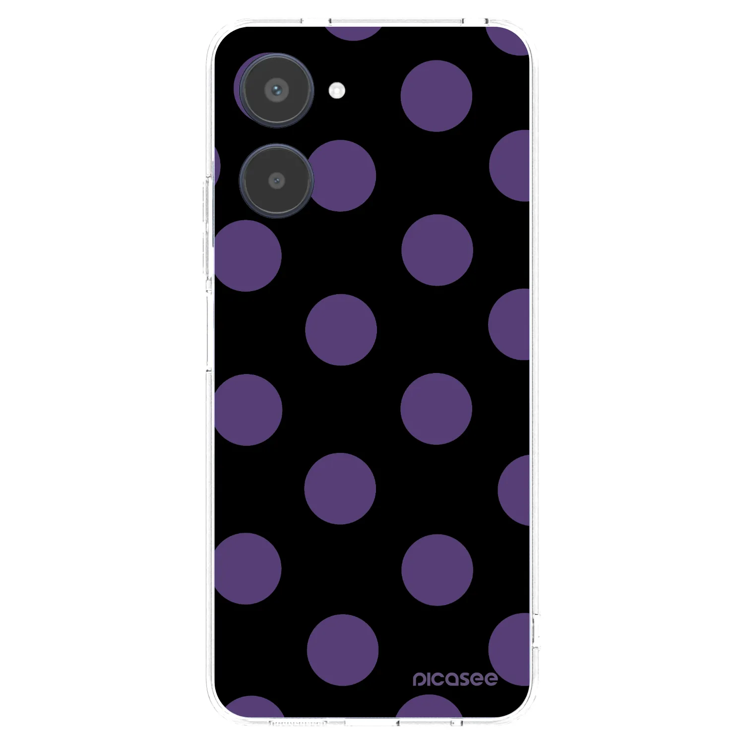 Picasee διαφανής θήκη σιλικόνης Realme 10 4G - Big flickers