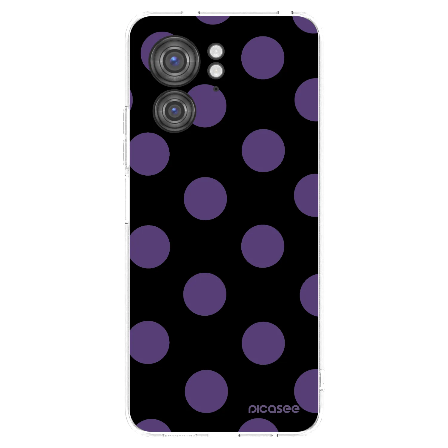 Picasee διαφανής θήκη σιλικόνης Motorola Edge 40 - Big flickers