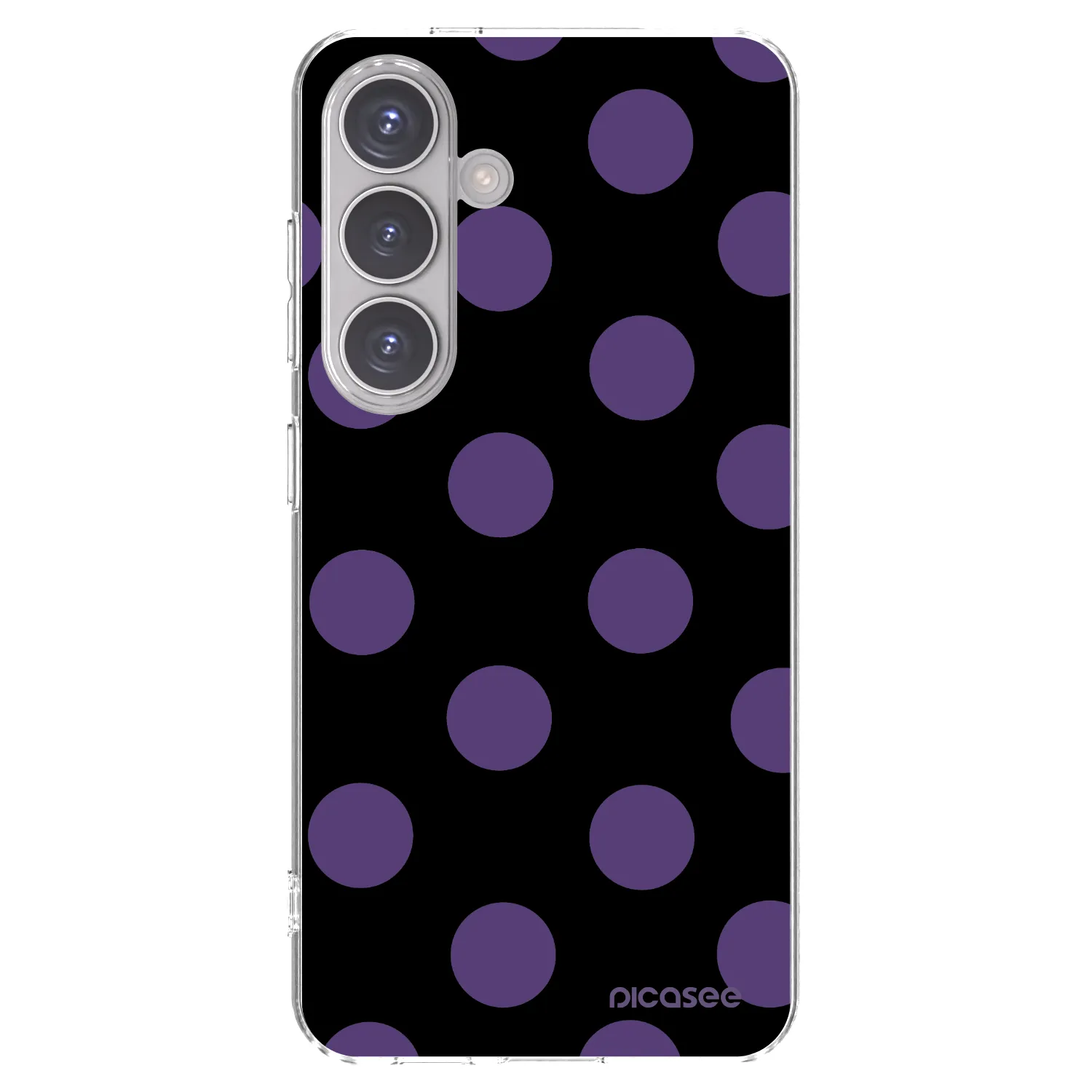 Picasee διαφανής θήκη σιλικόνης Samsung Galaxy S24 S921B 5G - Big flickers