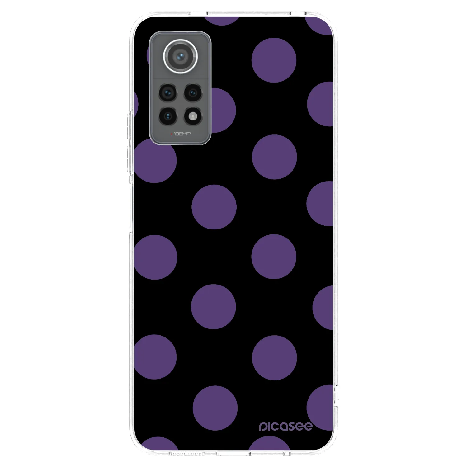 Picasee διαφανής θήκη σιλικόνης Xiaomi Redmi Note 12 Pro 4G - Big flickers