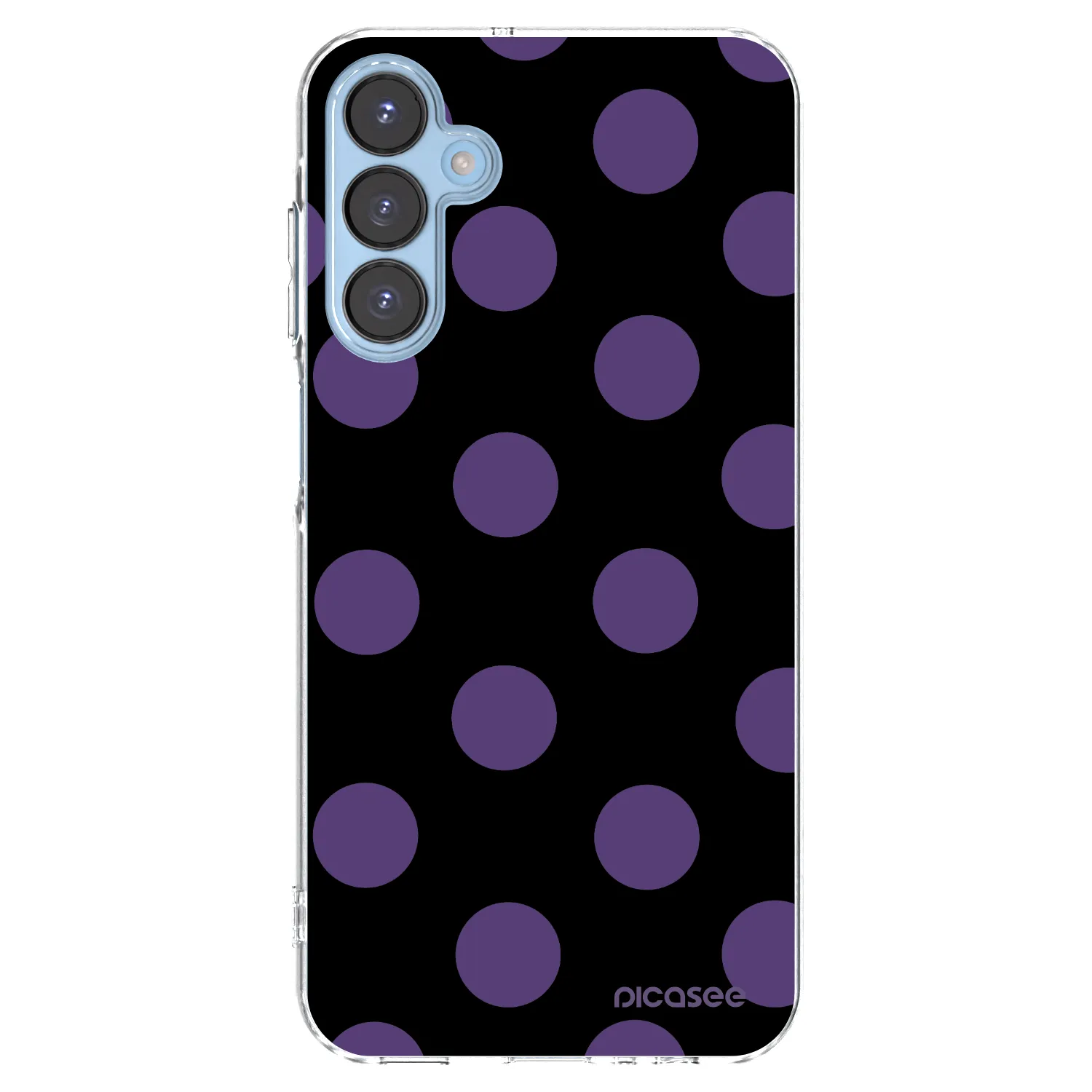 Picasee διαφανής θήκη σιλικόνης Samsung Galaxy A15 A156B 5G - Big flickers