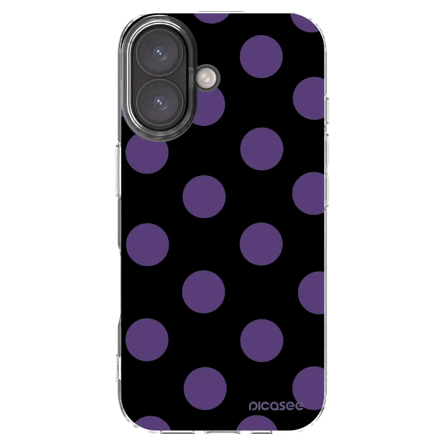 Picasee διαφανής θήκη σιλικόνης Apple iPhone 16 - Big flickers