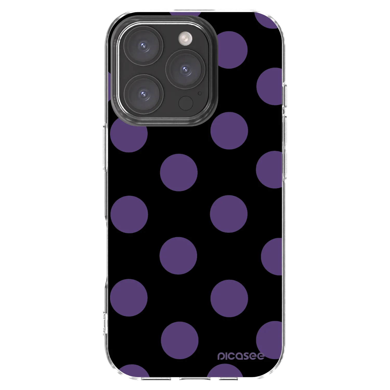 Picasee διαφανής θήκη σιλικόνης Apple iPhone 16 Pro - Big flickers