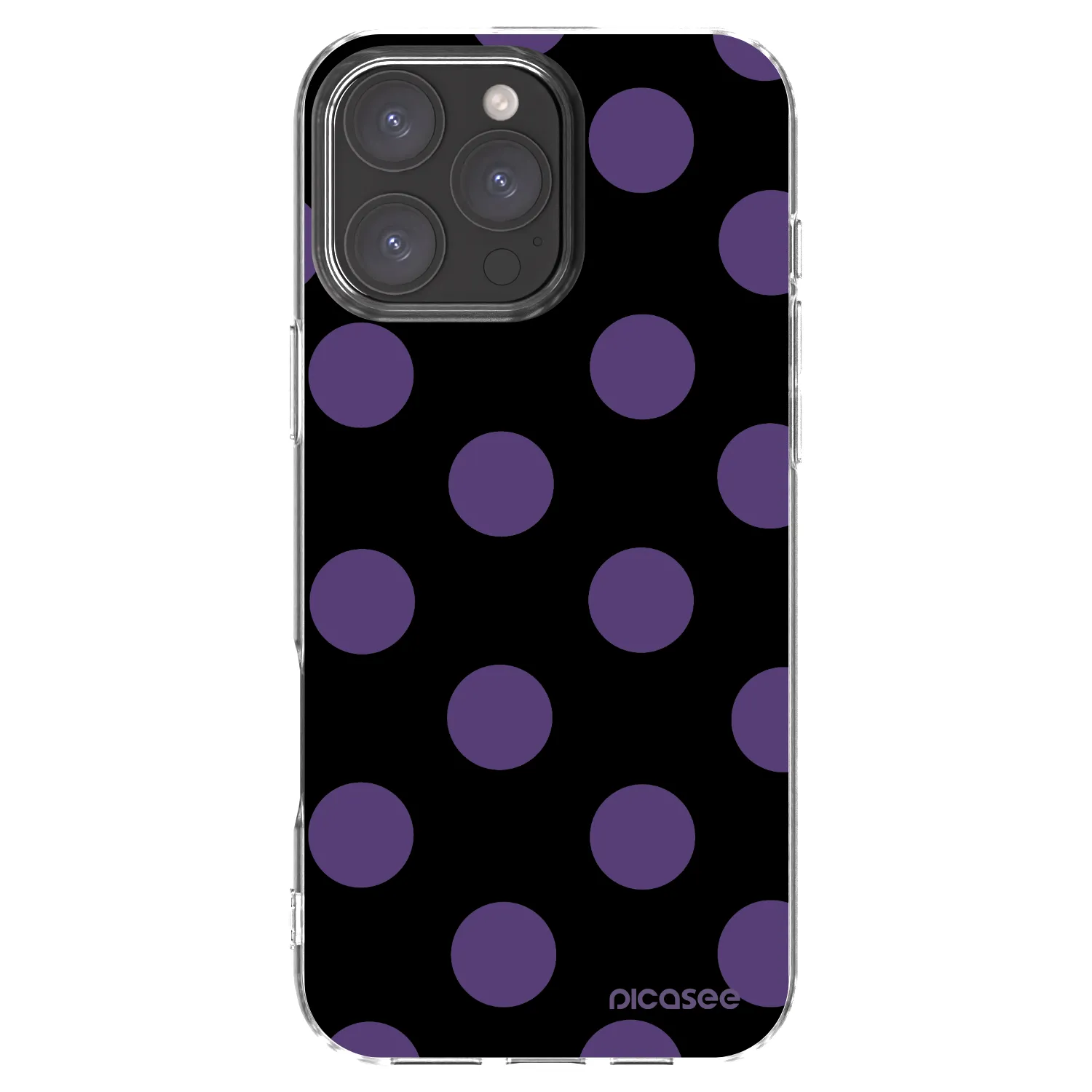 Picasee διαφανής θήκη σιλικόνης Apple iPhone 16 Pro Max - Big flickers