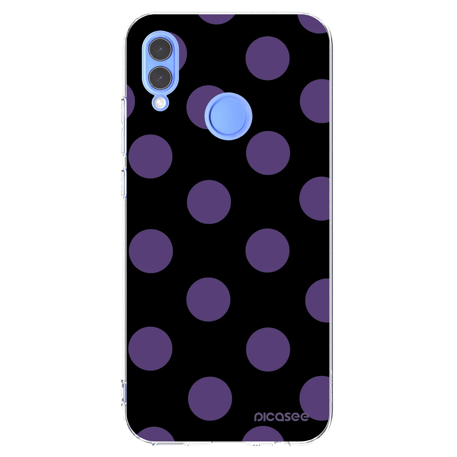 Picasee διαφανής θήκη σιλικόνης Huawei P Smart 2019 - Big flickers