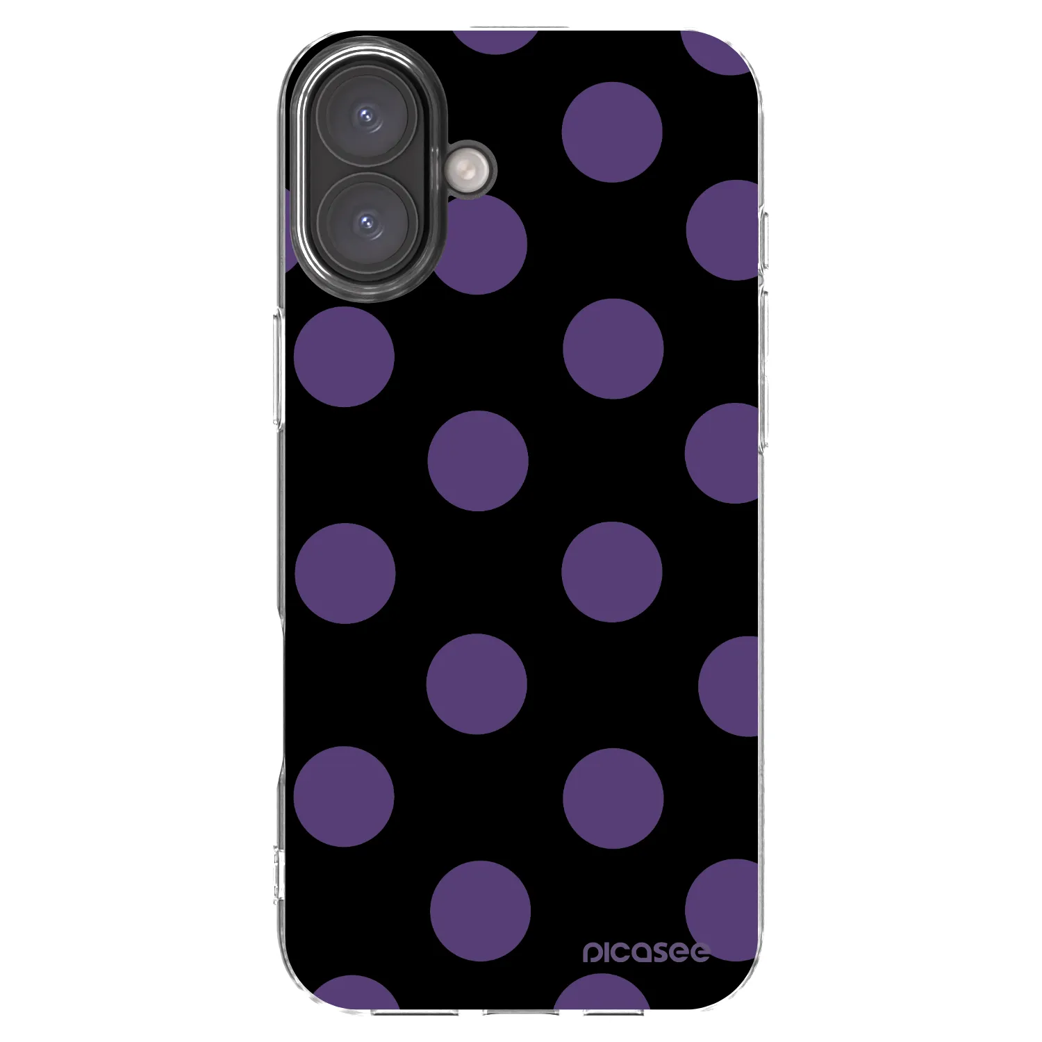 Picasee διαφανής θήκη σιλικόνης Apple iPhone 16 Plus - Big flickers
