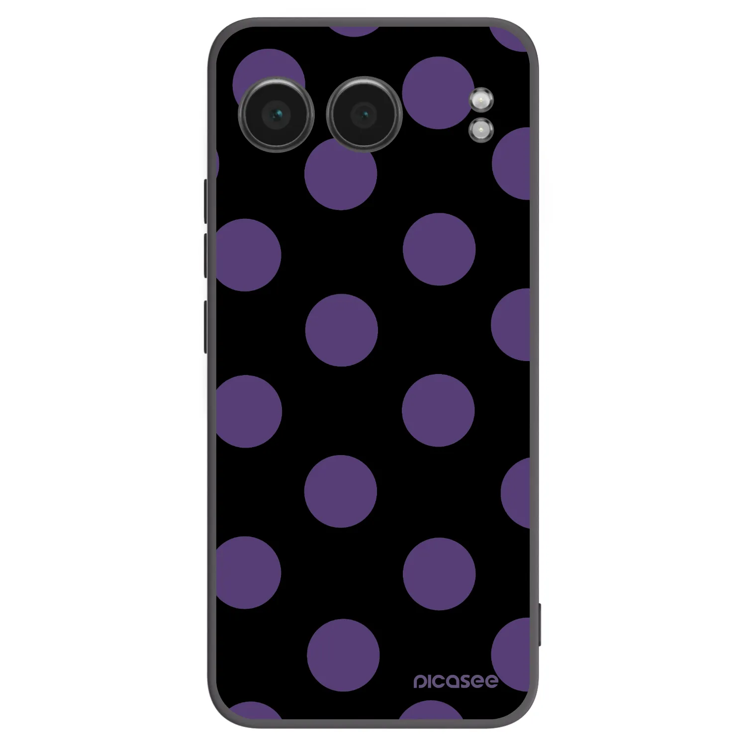 Picasee Μαύρη θήκη σιλικόνης για OnePlus Nord 4 - Big flickers