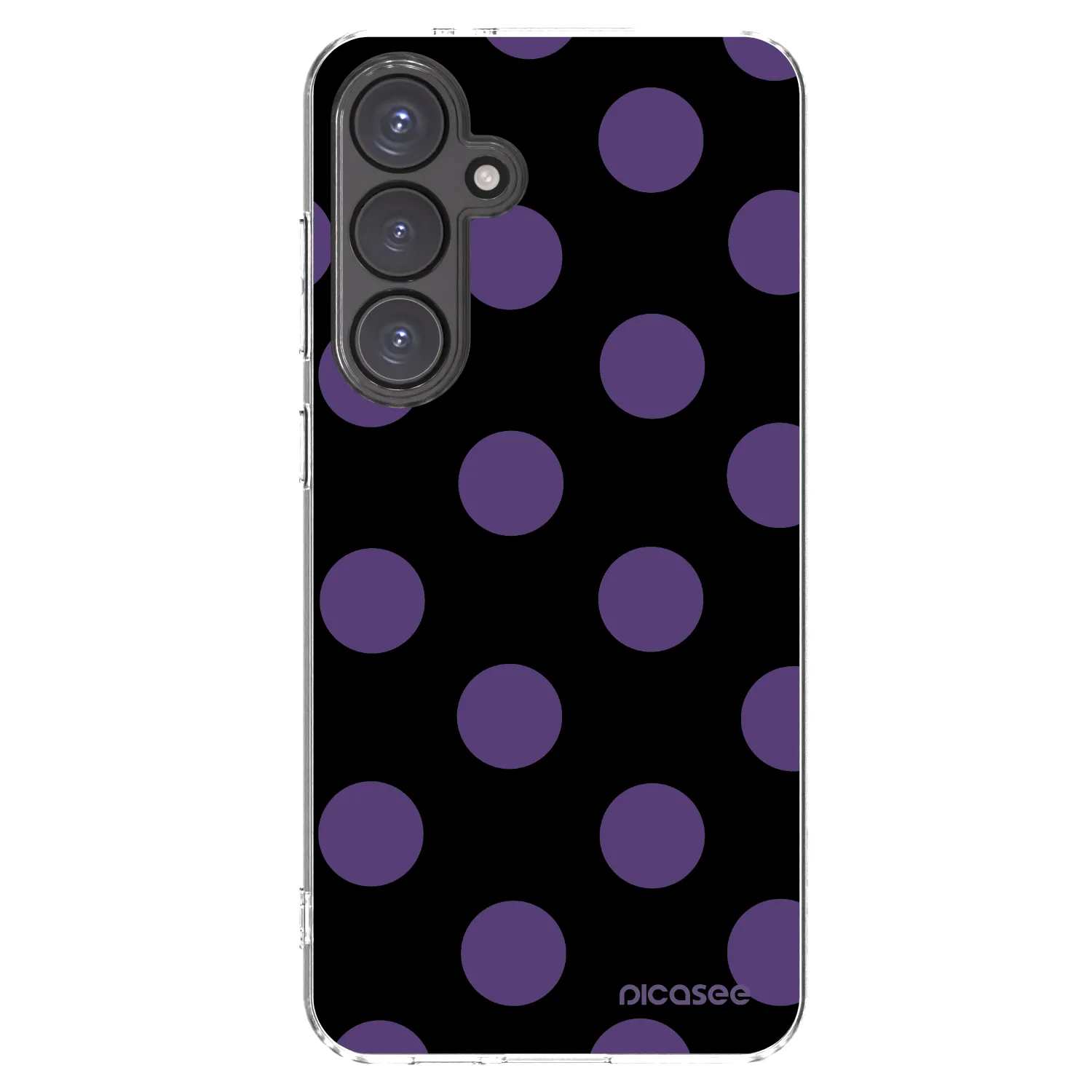 Picasee διαφανής θήκη σιλικόνης Samsung Galaxy S24 FE S721B - Big flickers