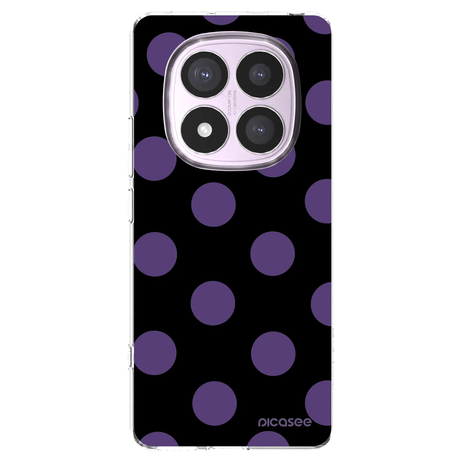 Picasee διαφανής θήκη σιλικόνης Xiaomi Redmi Note 14 Pro 5G - Big flickers