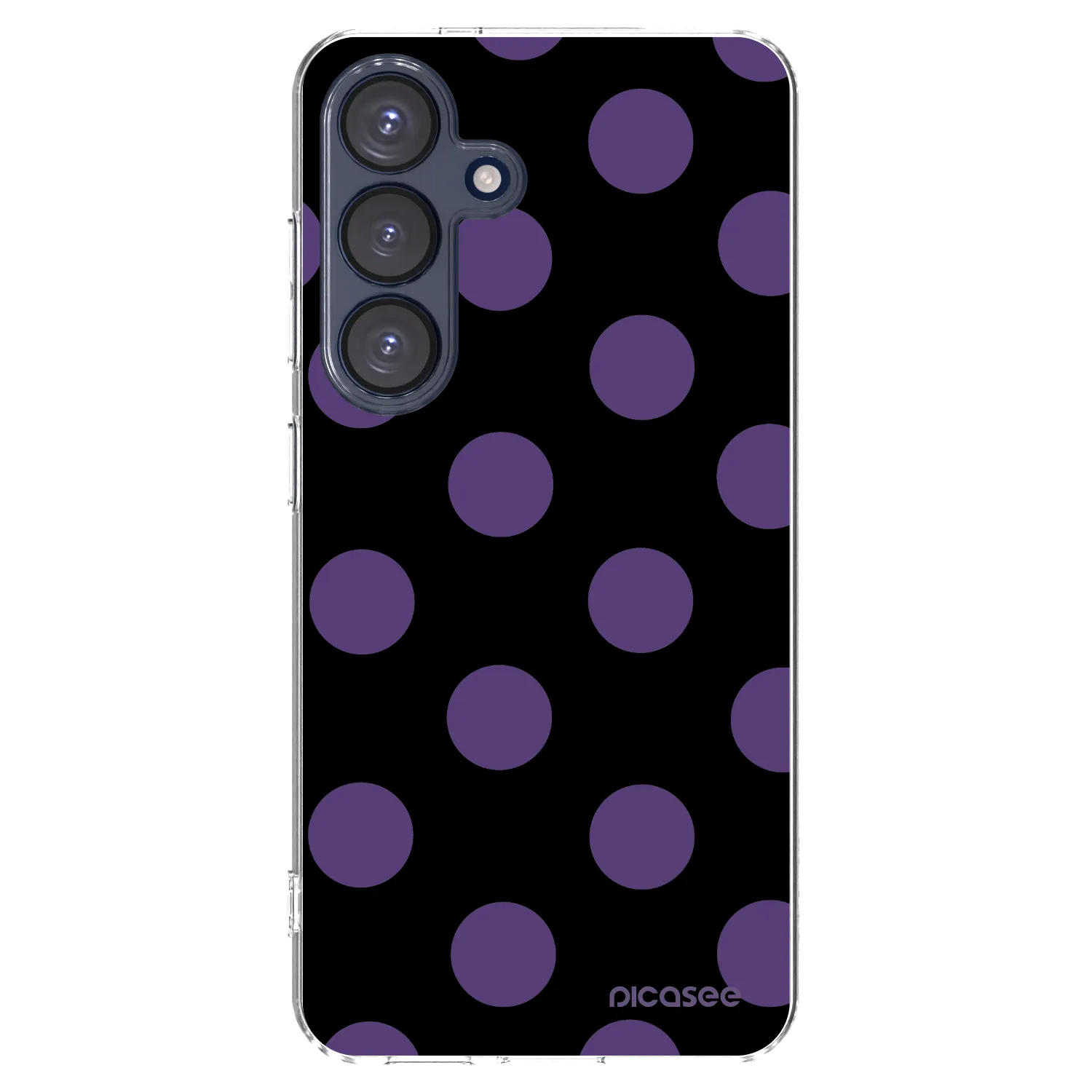 Picasee διαφανής θήκη σιλικόνης Samsung Galaxy S25 5G - Big flickers