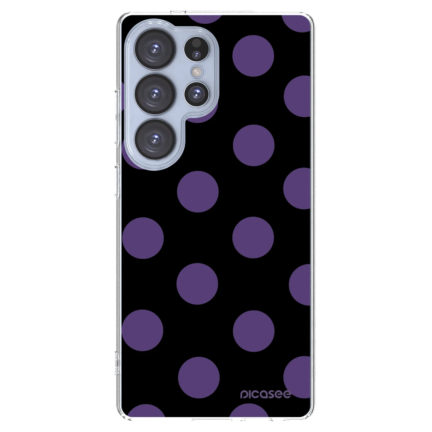 Picasee διαφανής θήκη σιλικόνης Samsung Galaxy S25 Ultra 5G - Big flickers