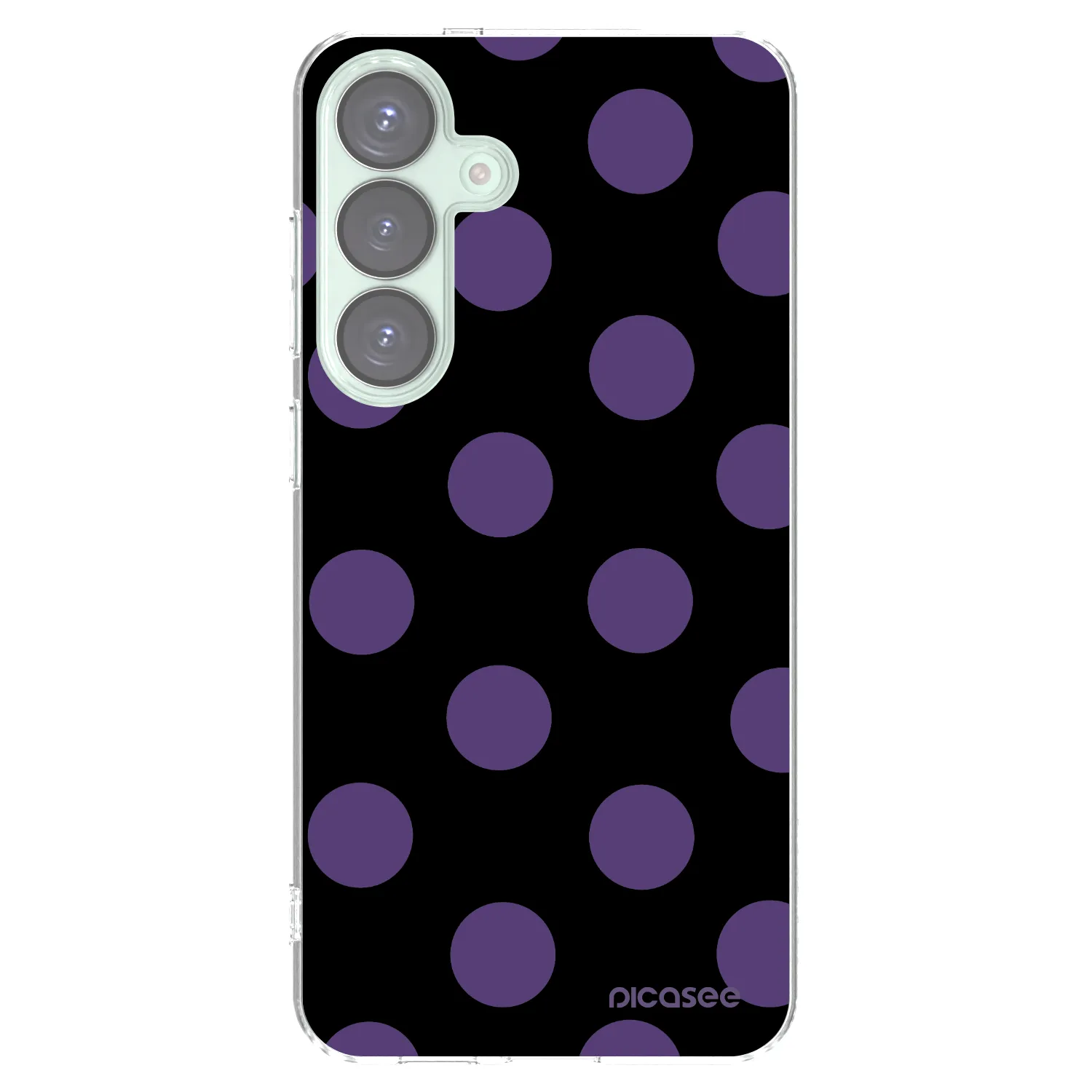 Picasee διαφανής θήκη σιλικόνης Samsung Galaxy S25+ 5G - Big flickers