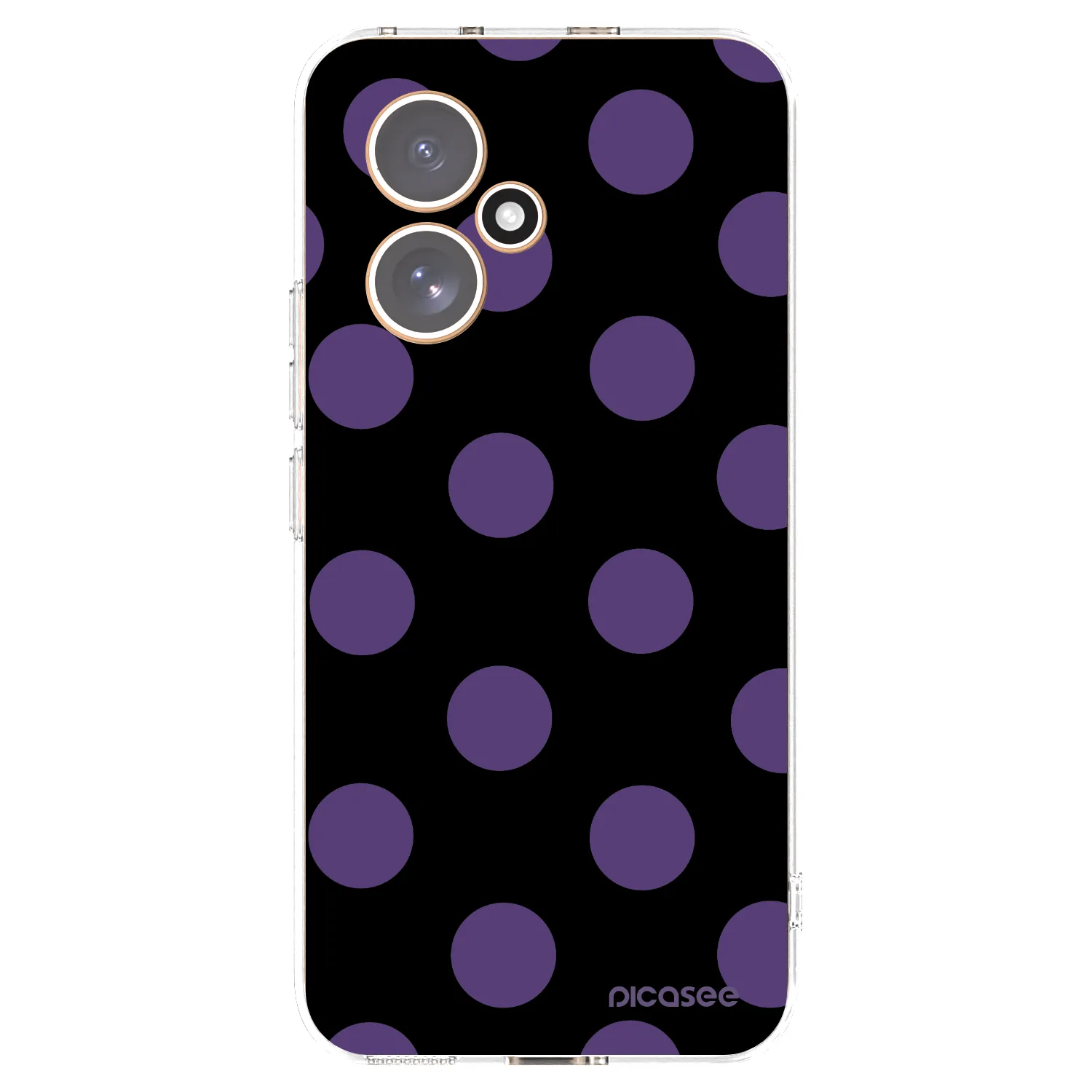 Picasee διαφανής θήκη σιλικόνης Honor 400 5G - Big flickers
