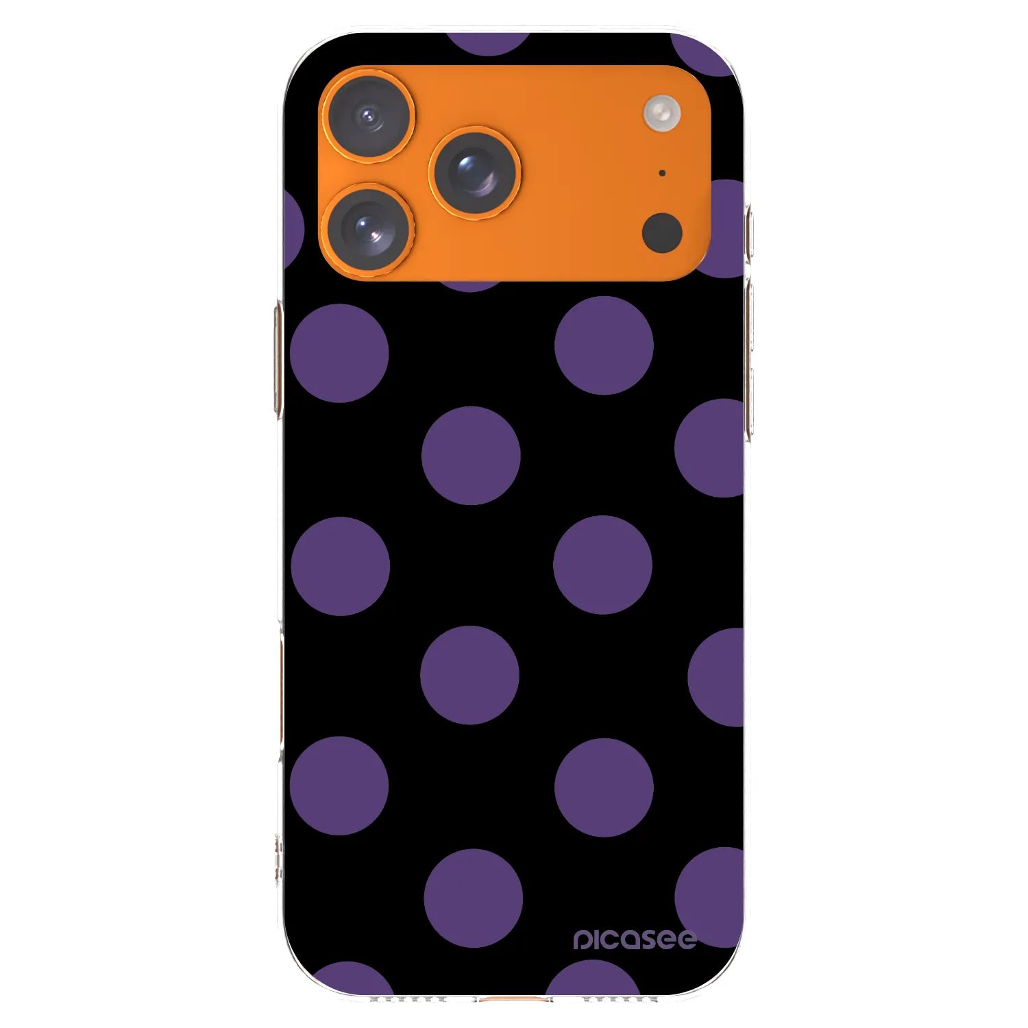 Picasee διαφανής θήκη σιλικόνης Apple iPhone 17 Pro Max - Big flickers