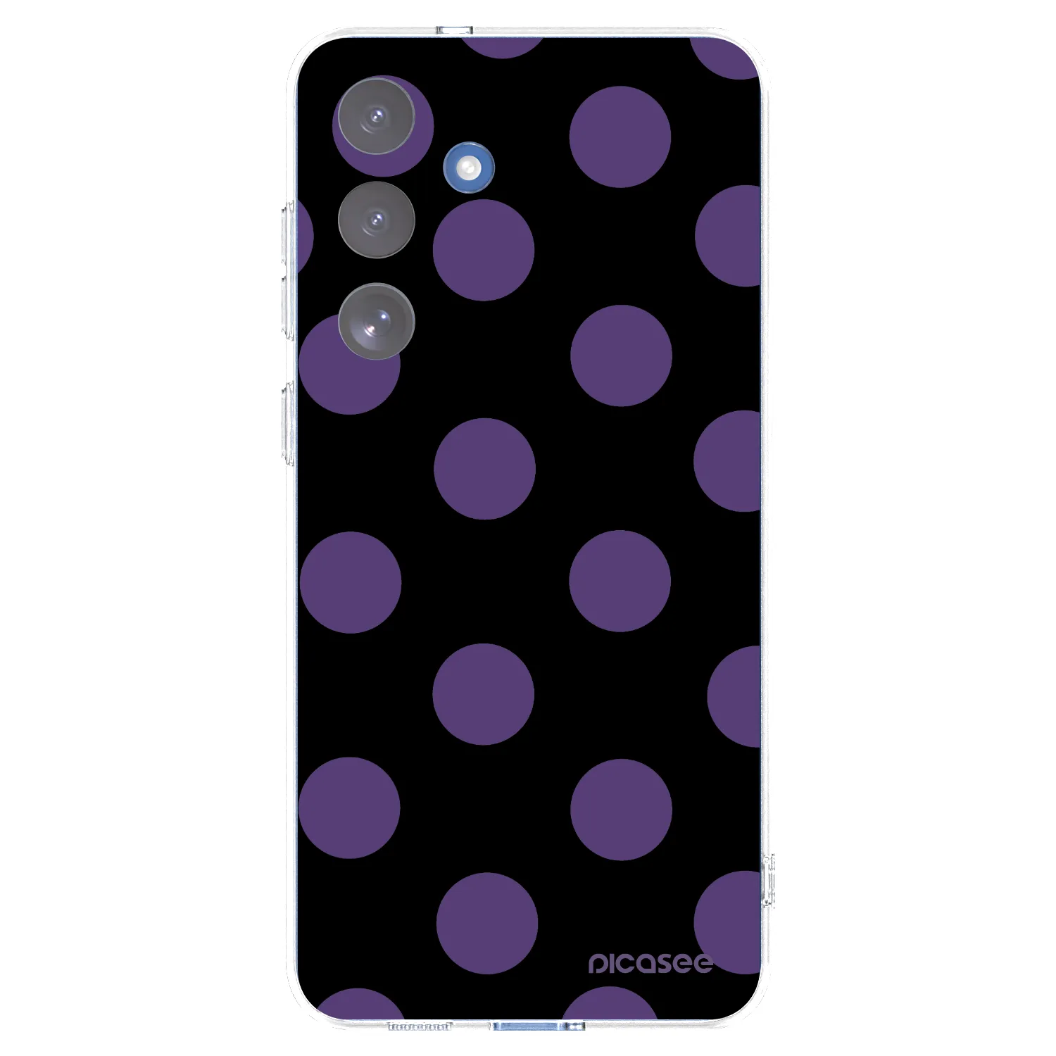 Picasee διαφανής θήκη σιλικόνης Samsung Galaxy S25 FE 5G - Big flickers