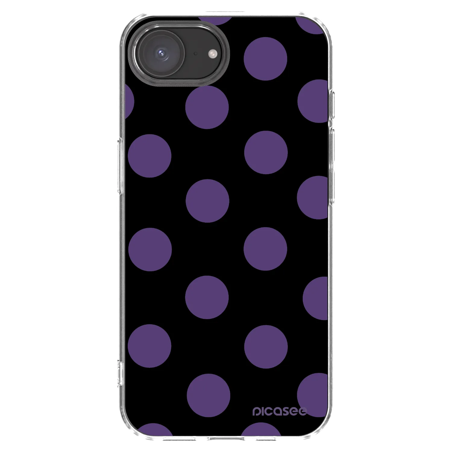 Picasee διαφανής θήκη σιλικόνης Apple iPhone 17e - Big flickers