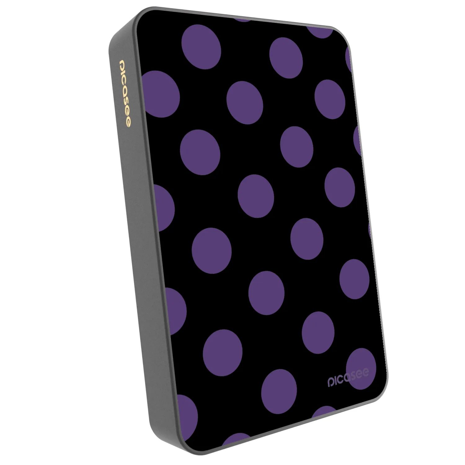 Picasee Powerbank με MagSafe 10 000 mAh Γκρί - Big flickers