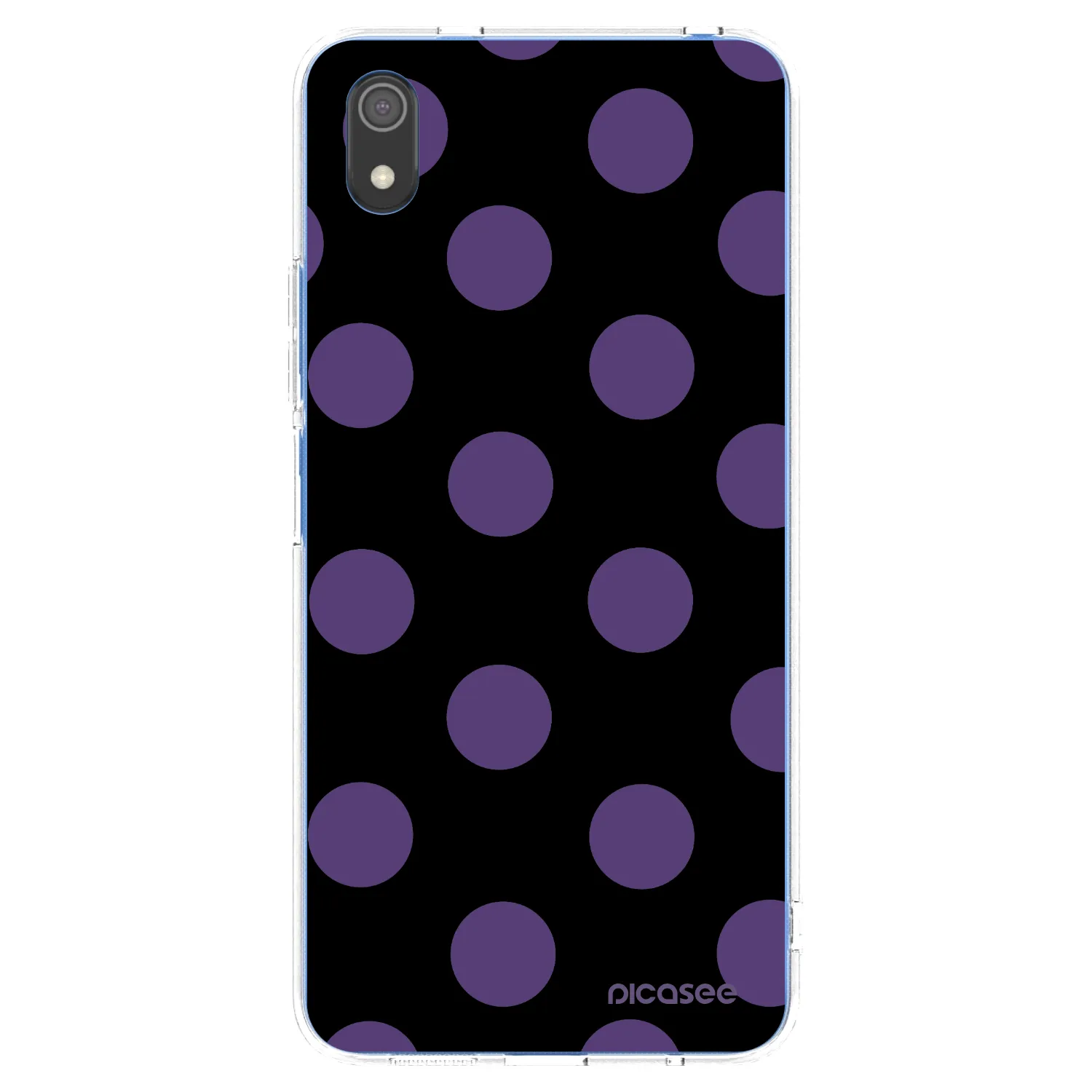 Picasee διαφανής θήκη σιλικόνης Xiaomi Redmi 7A - Big flickers