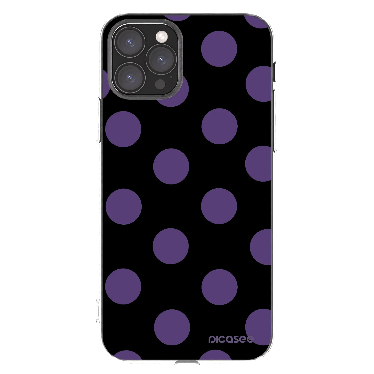Picasee διαφανής θήκη σιλικόνης Apple iPhone 11 Pro - Big flickers