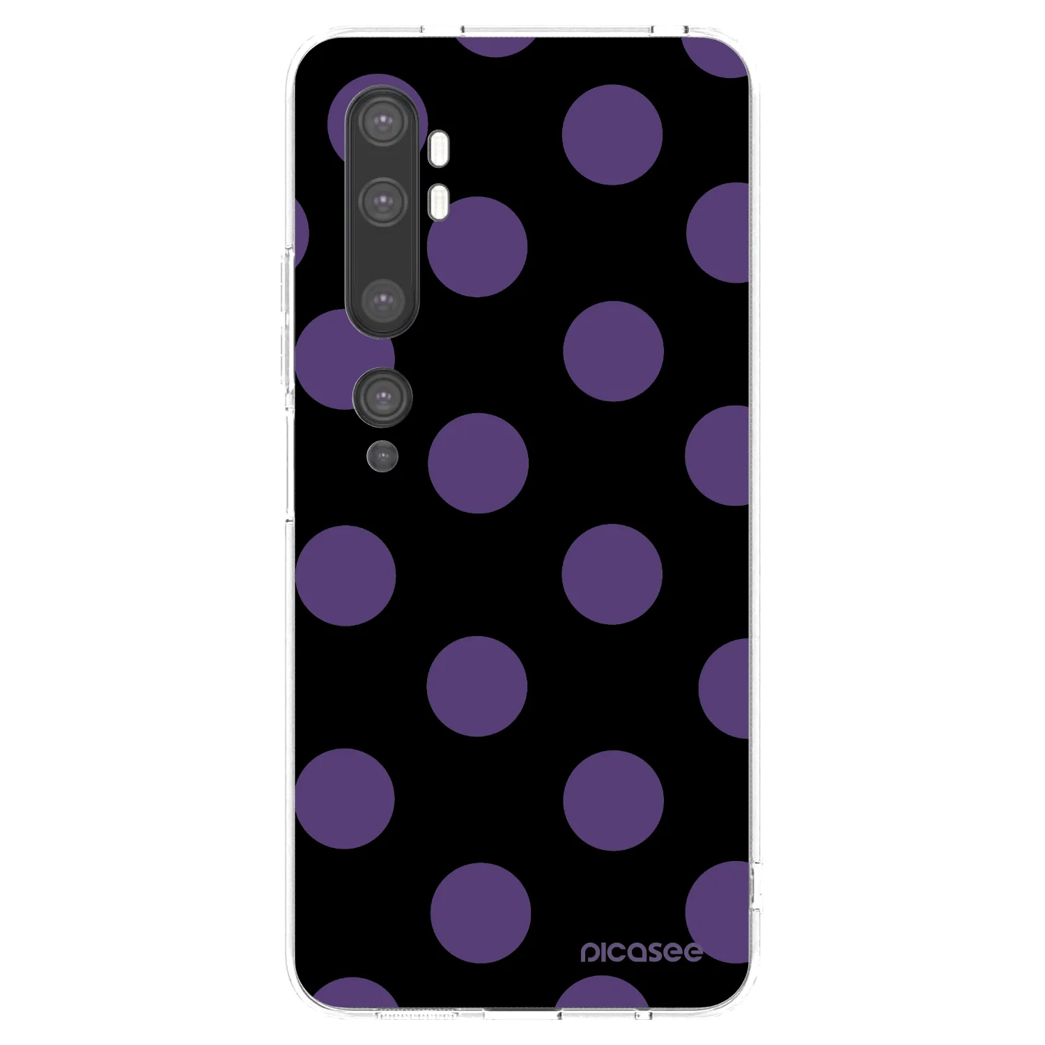 Picasee διαφανής θήκη σιλικόνης Xiaomi Mi Note 10 (Pro) - Big flickers